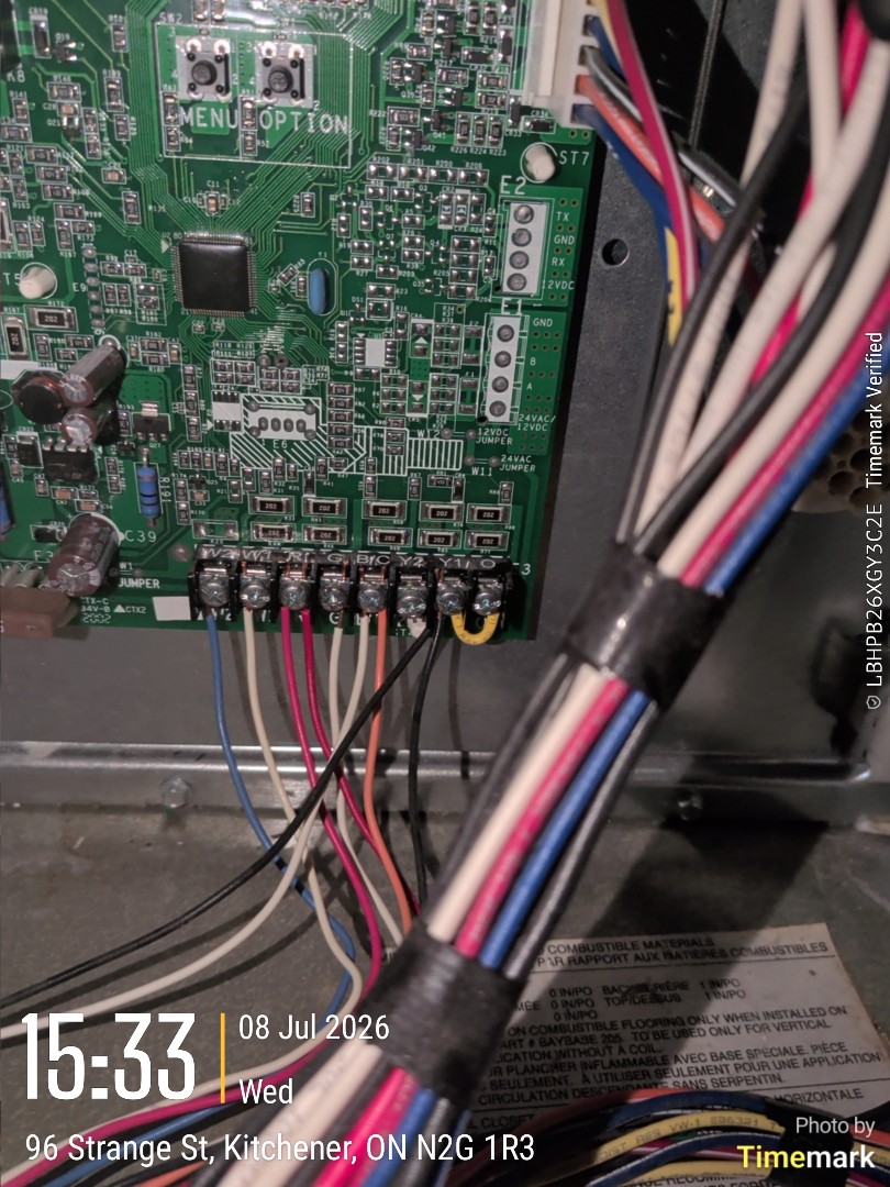 Trane furnace control board replacement
