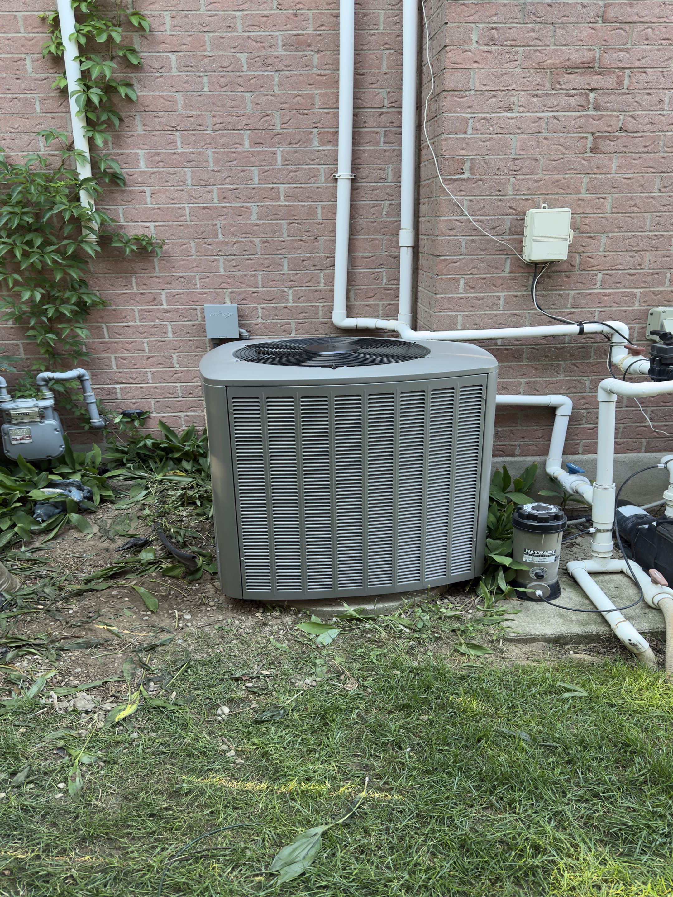 New Lennox AC Installation.