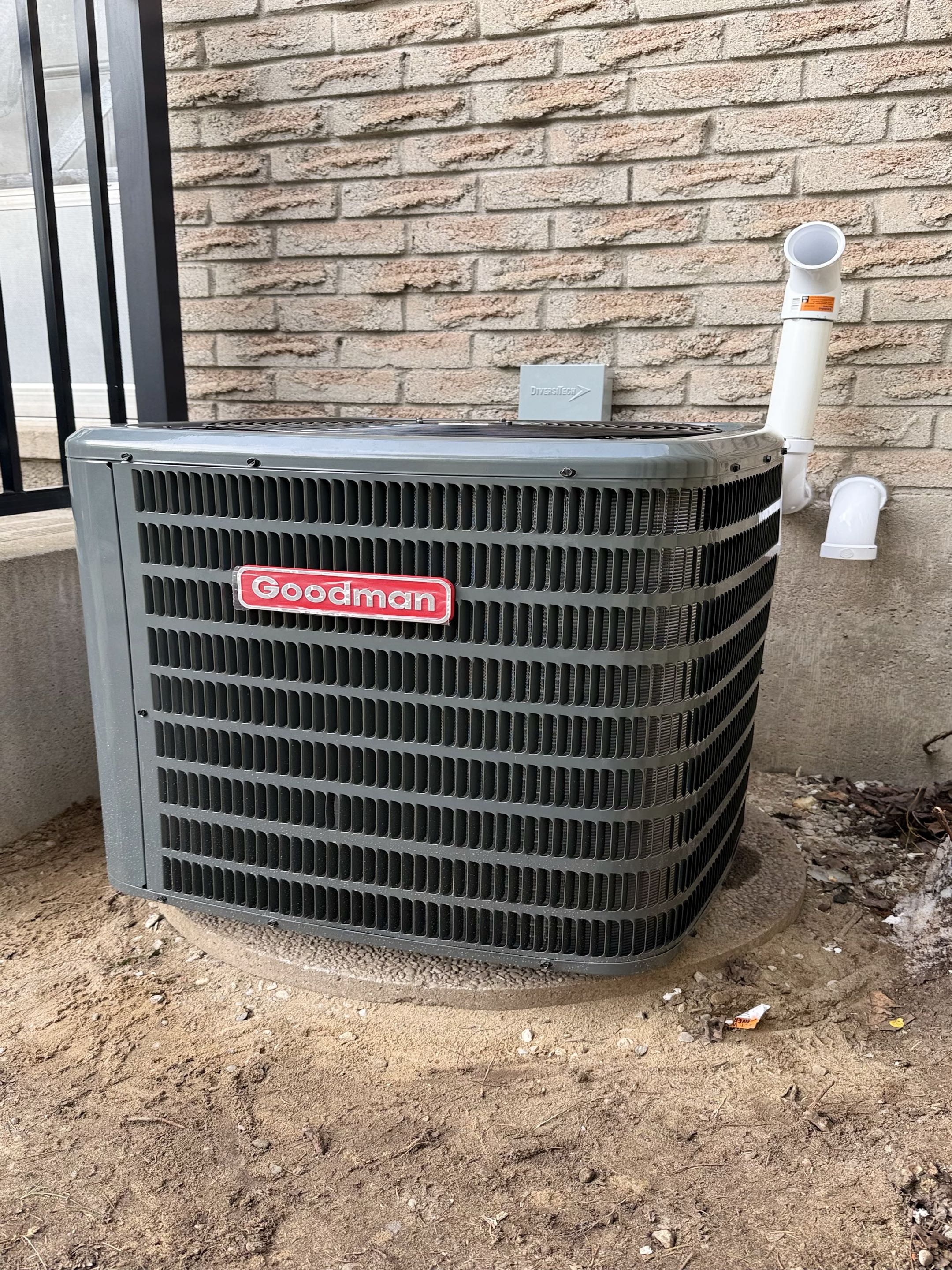 New furnace and AC installation.