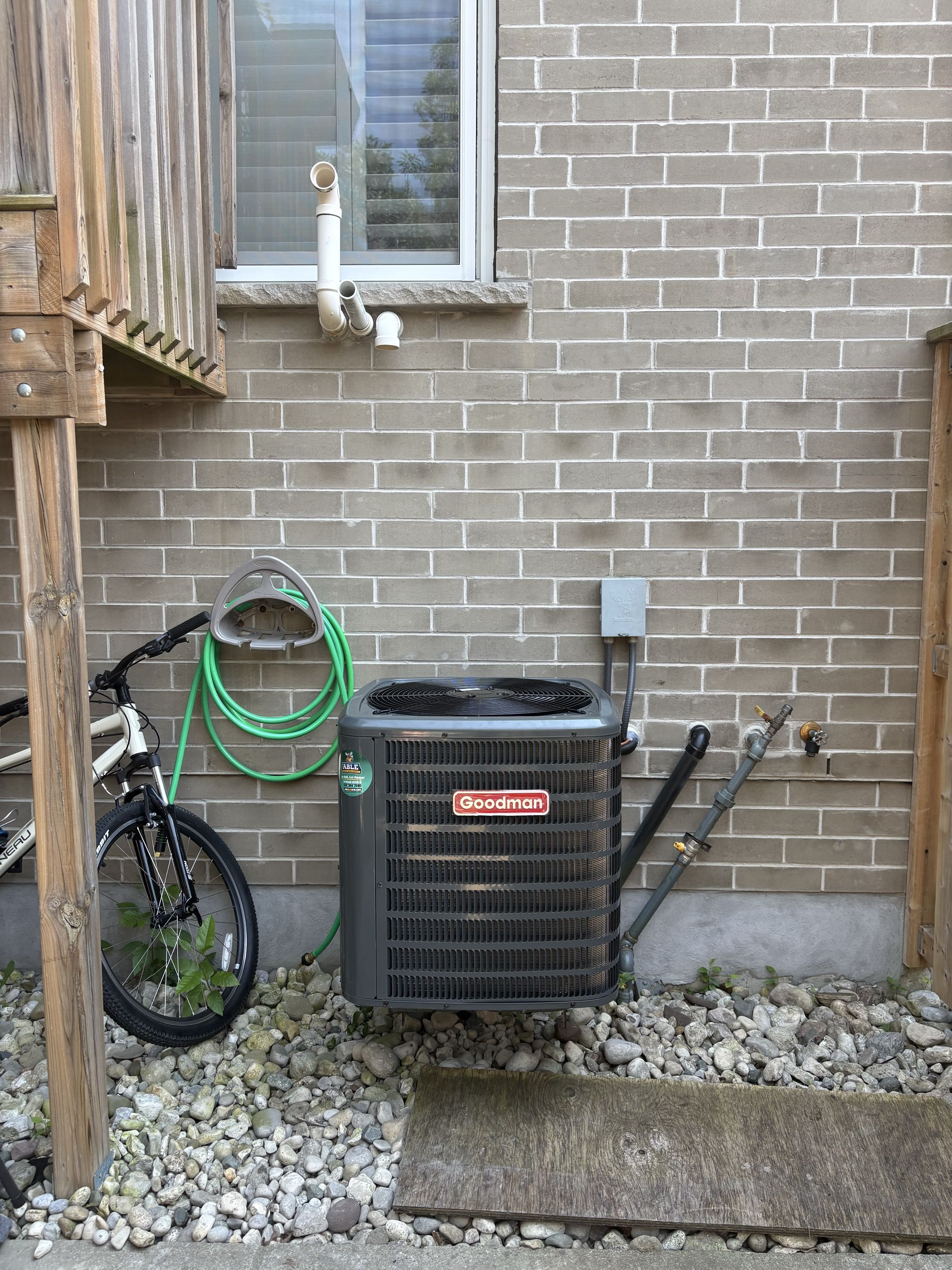 Ac installation for a family in Cambridge 