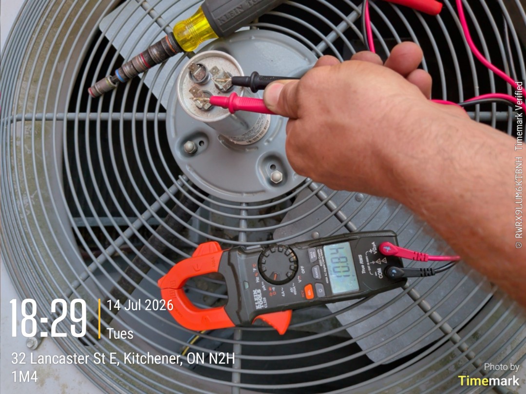 no cooling call bad capacitor thermal overload on compressor