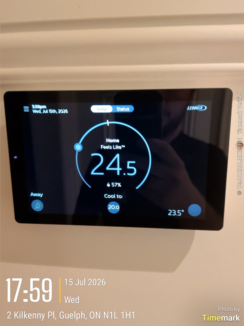 installed s40 Lennox thermostat

Tech : Phil