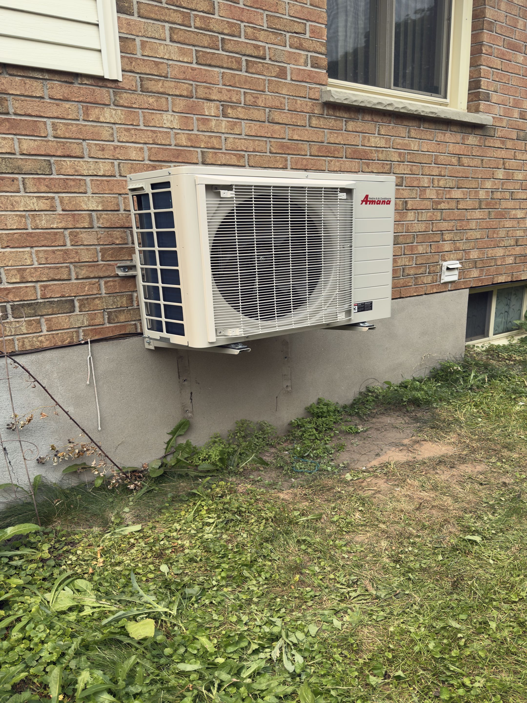 New Amana AC Installation.