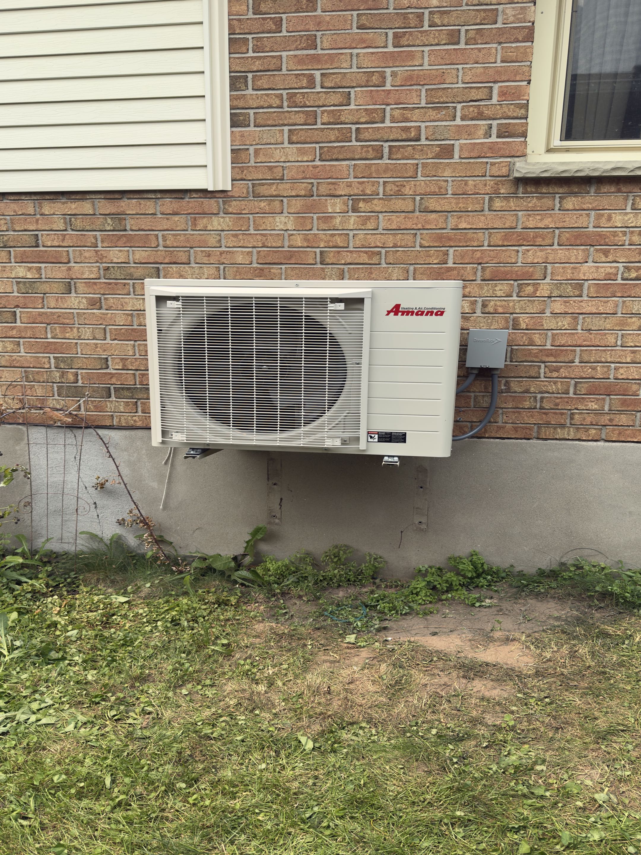 New Amana AC Installation.