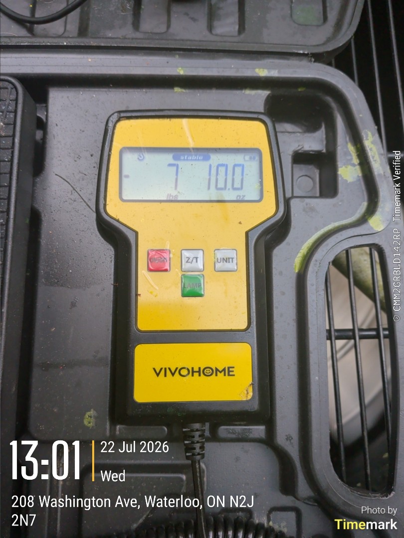 Completing a compressor replacement for a family in Waterloo 
