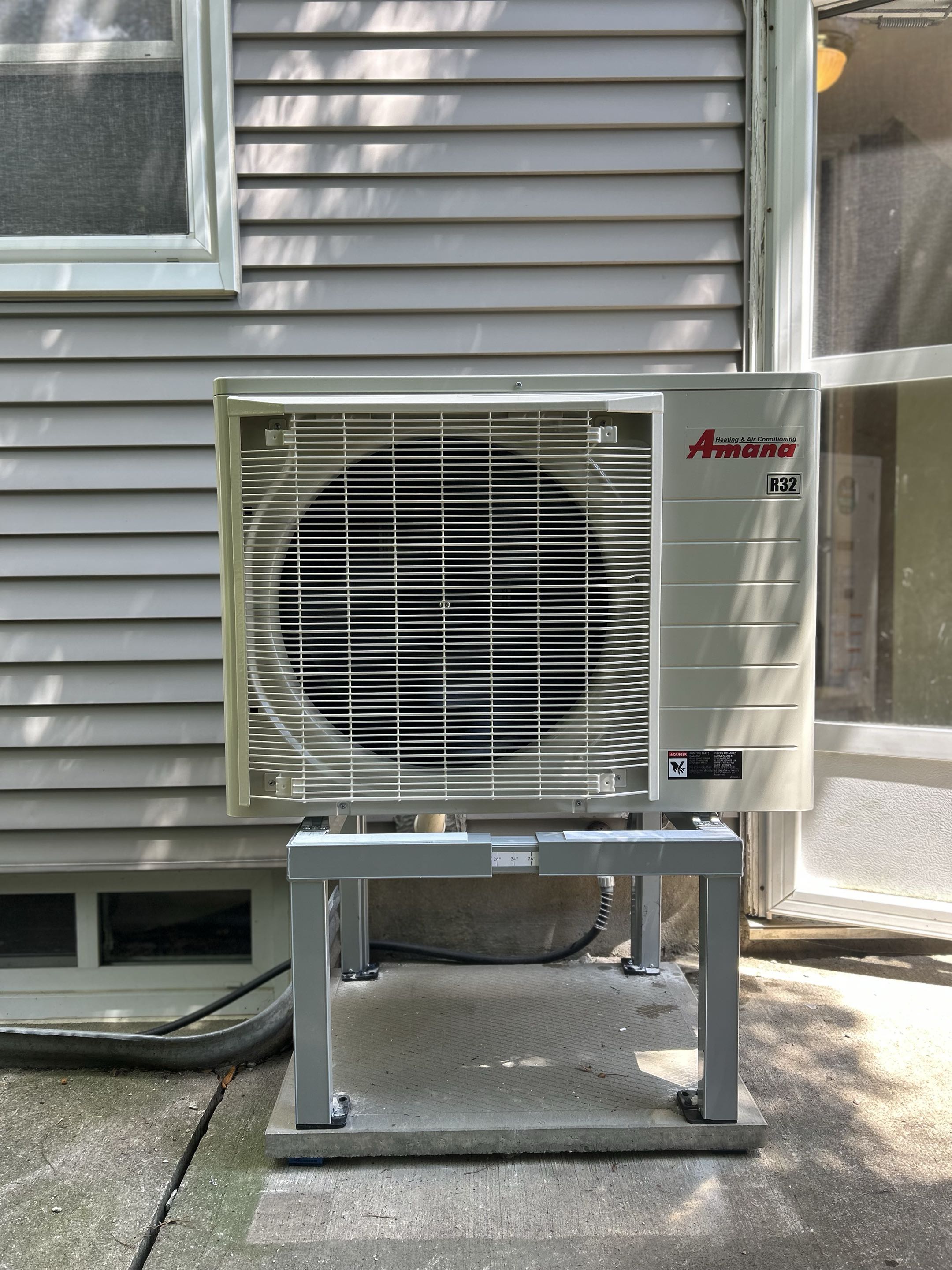 Heat pump install 