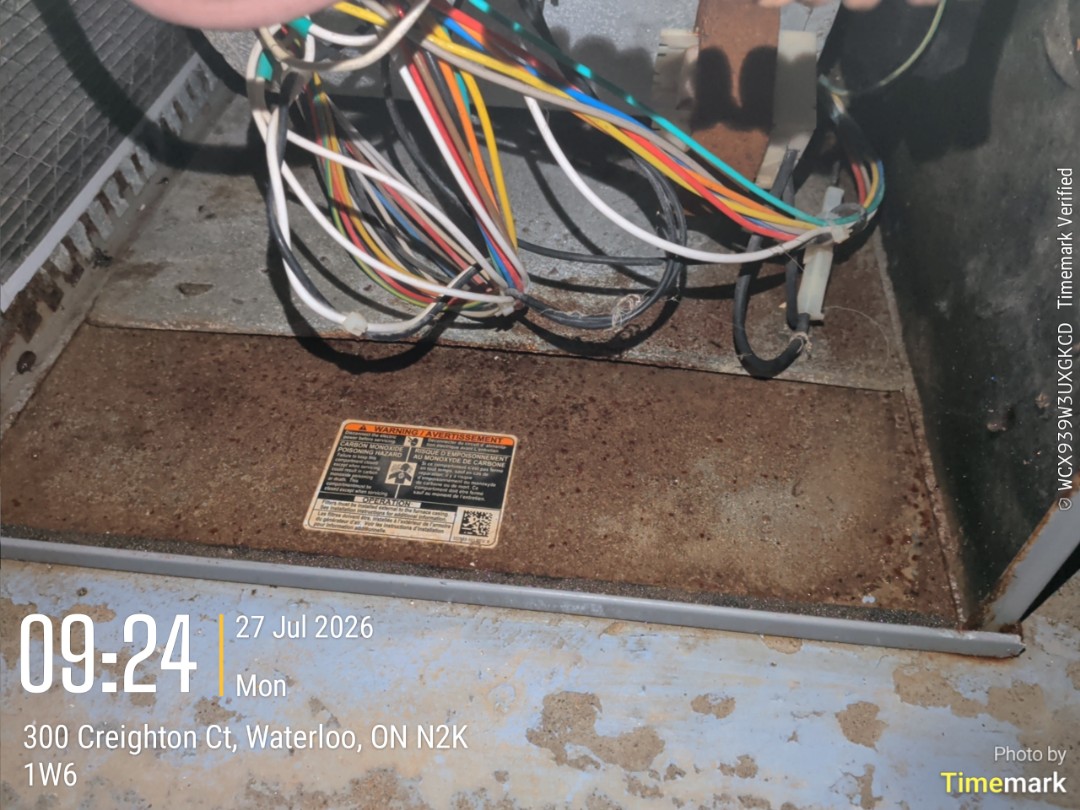 no power to furnace. tripped breaker, bad blower motor