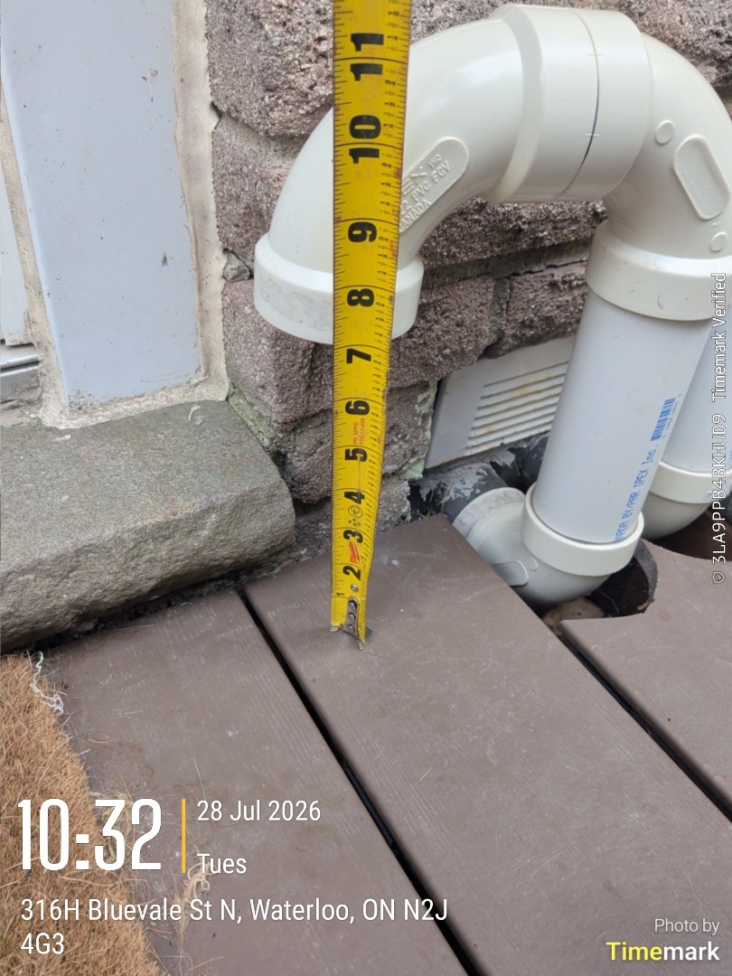 correcting vent termination infraction