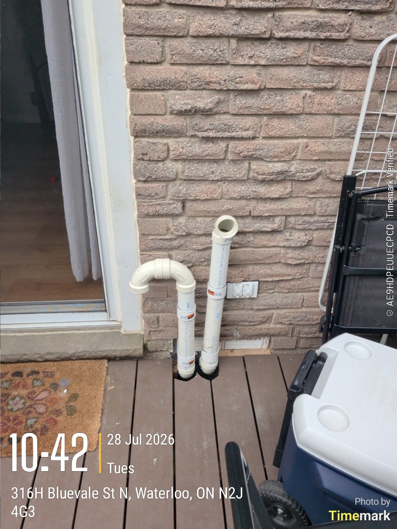correcting vent termination infraction