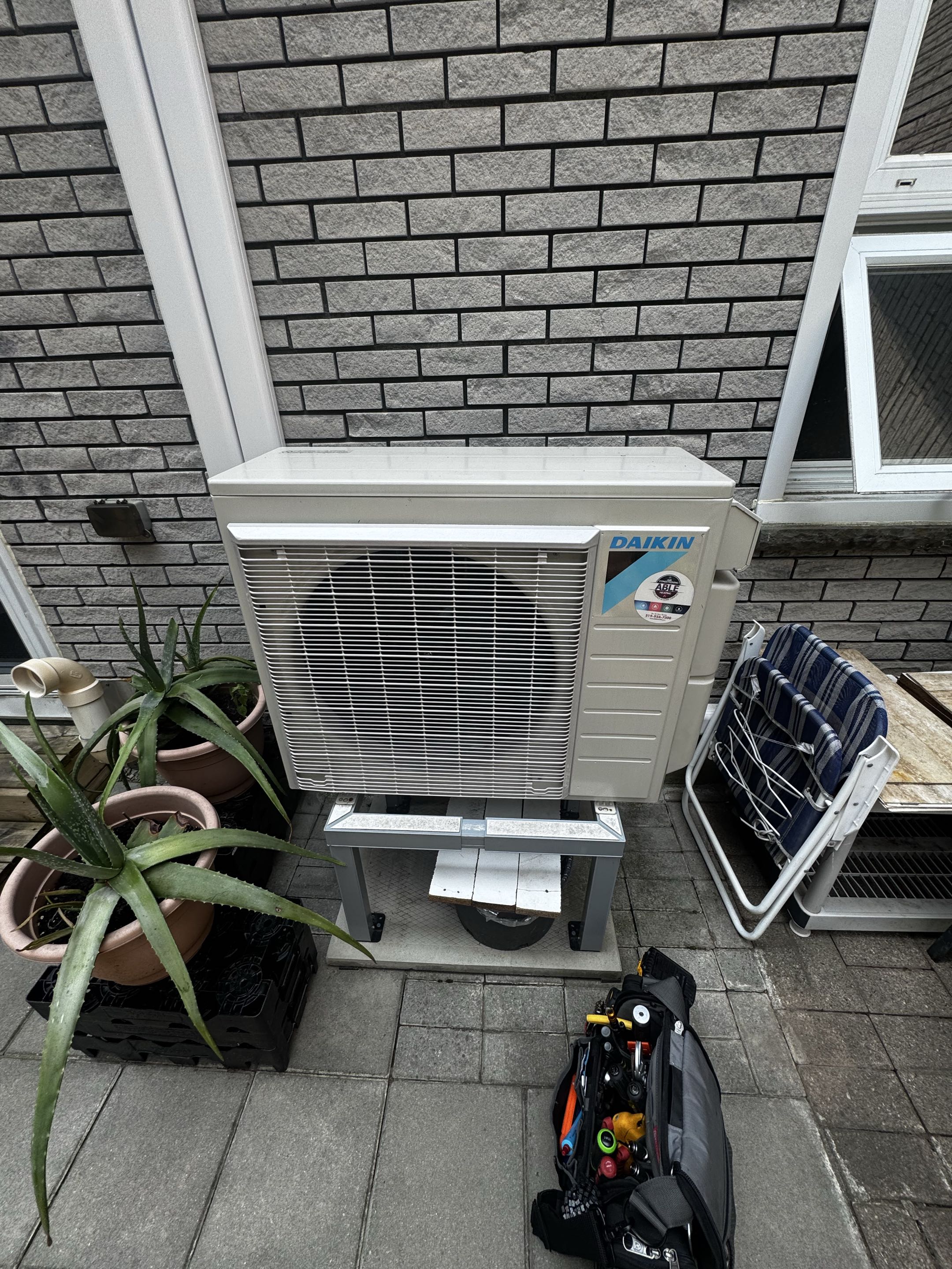Ductless split service 