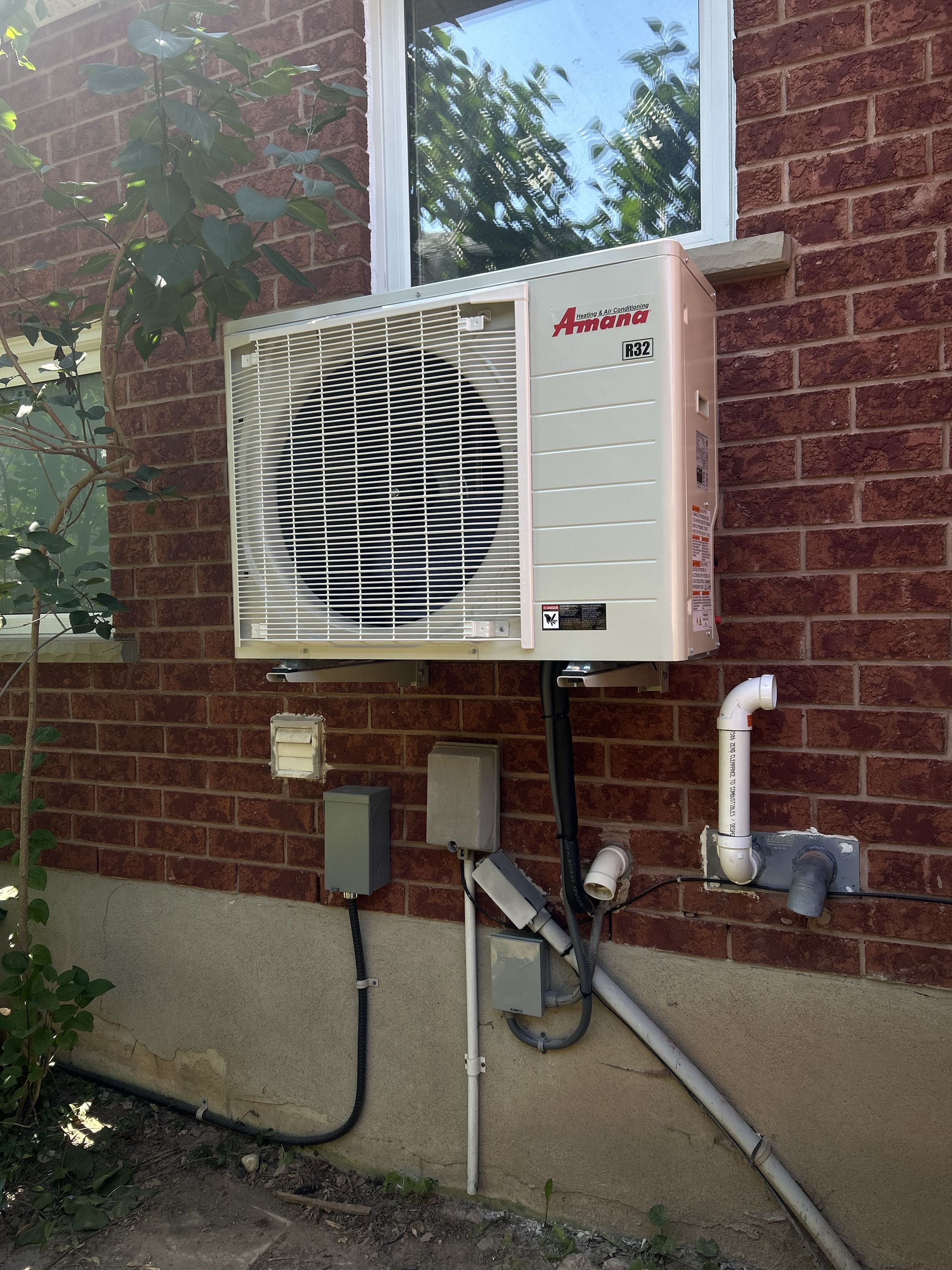 Heat pump install 