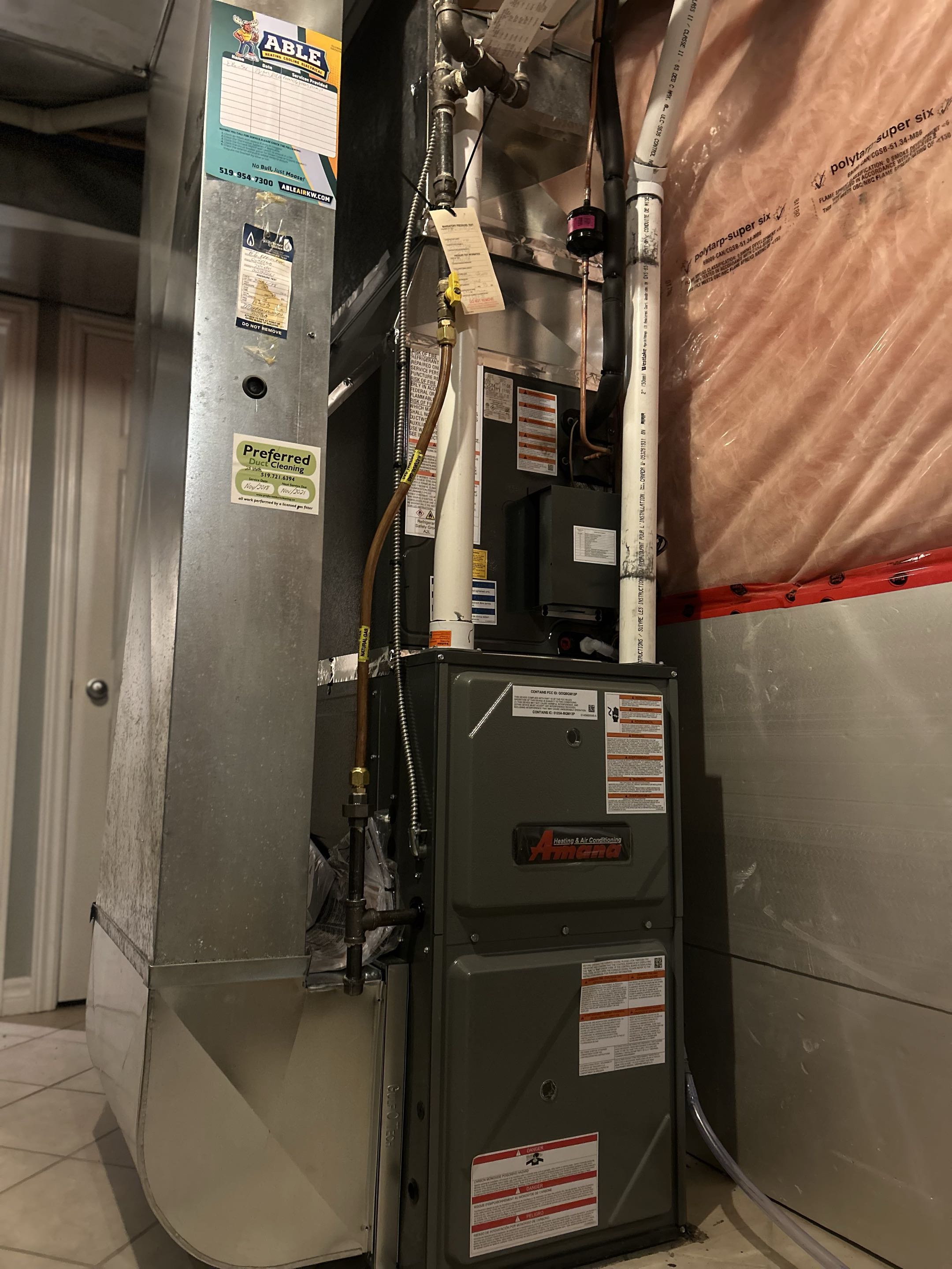 Furnace install 