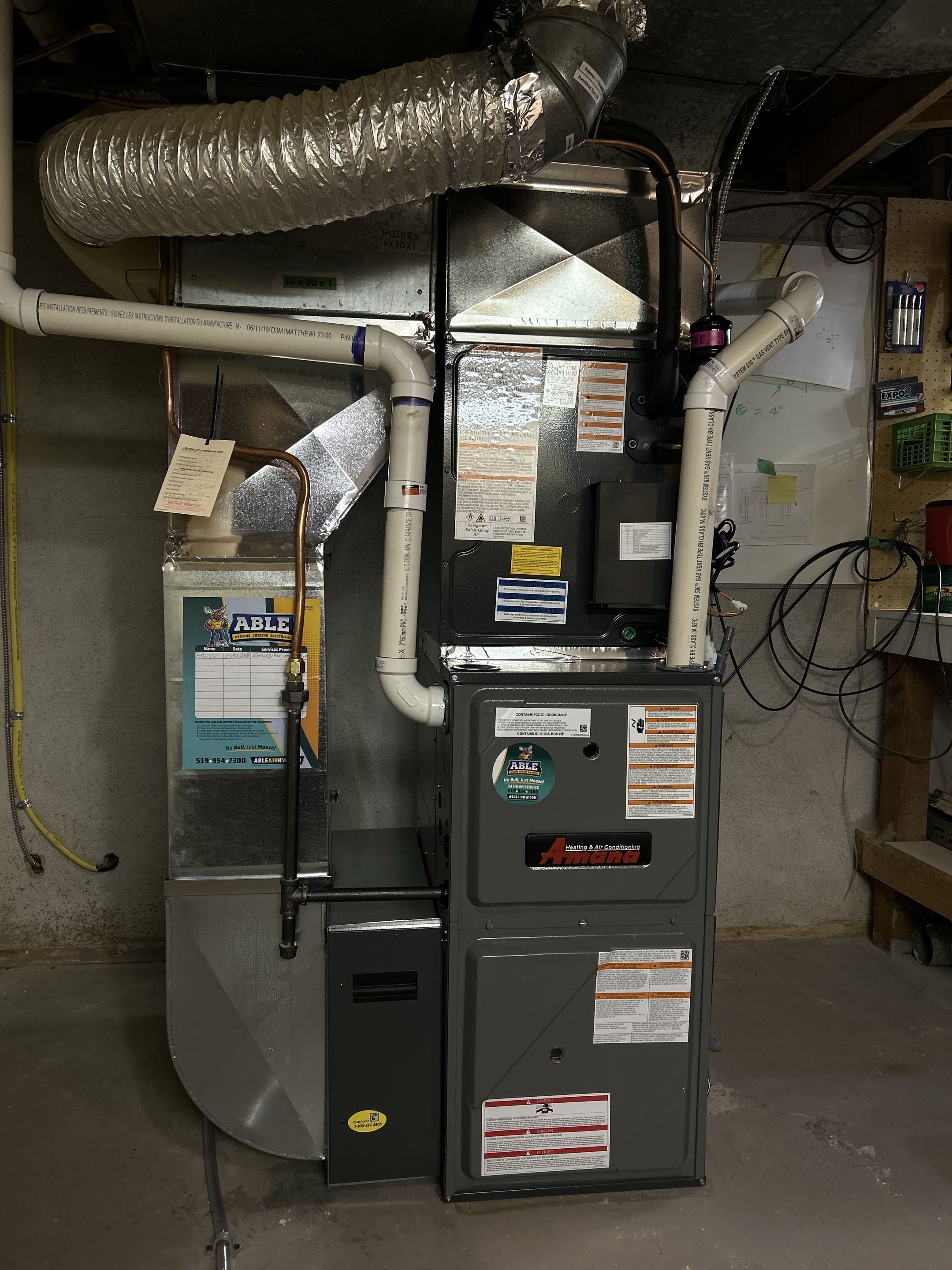 Furnace install 