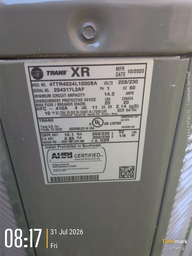 Ac maintenance

Tech:Phil