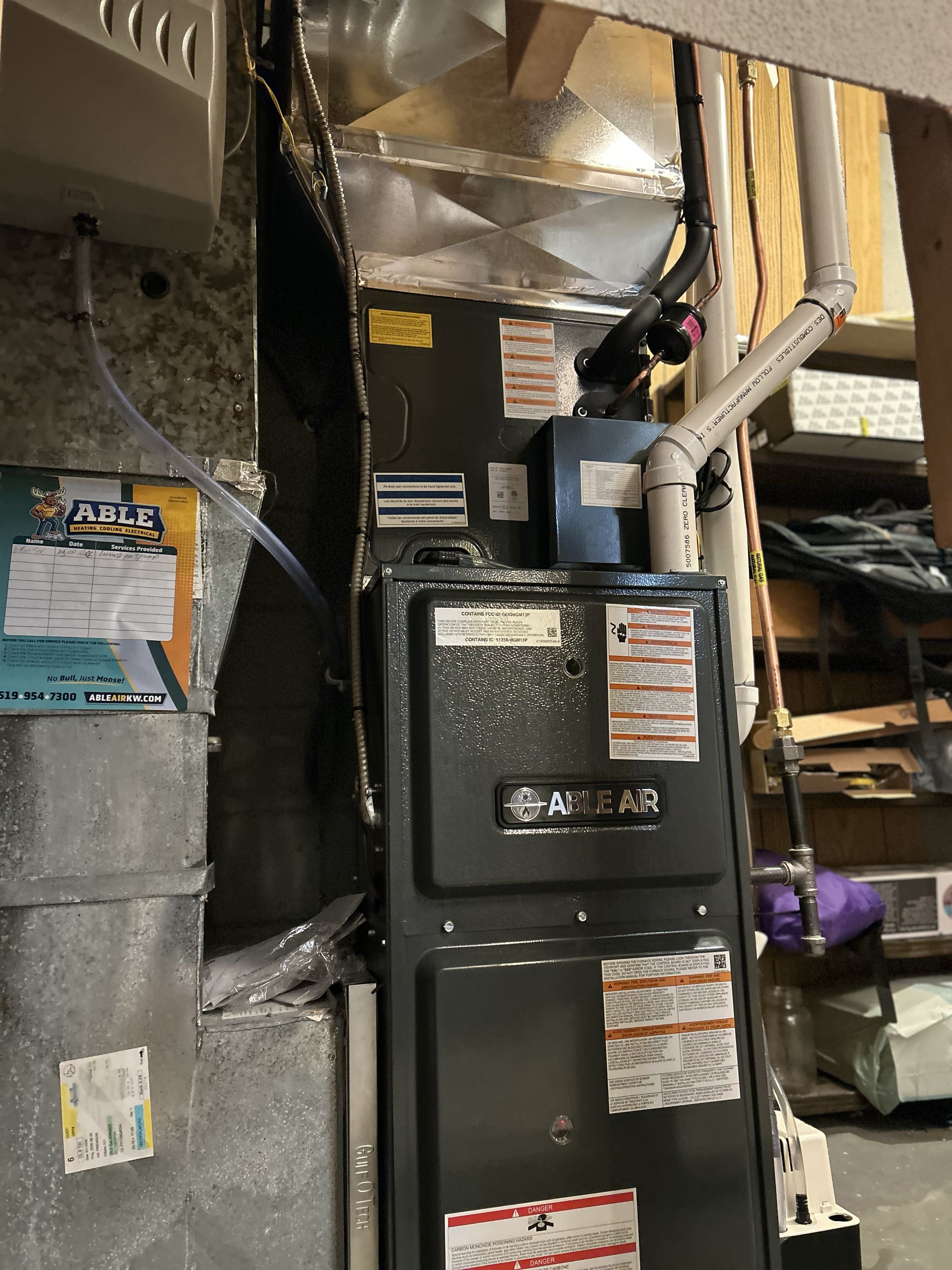 Furnace install 