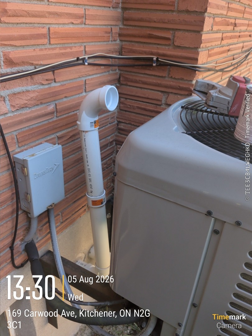fraction of venting termination and complementary condenser cleaning