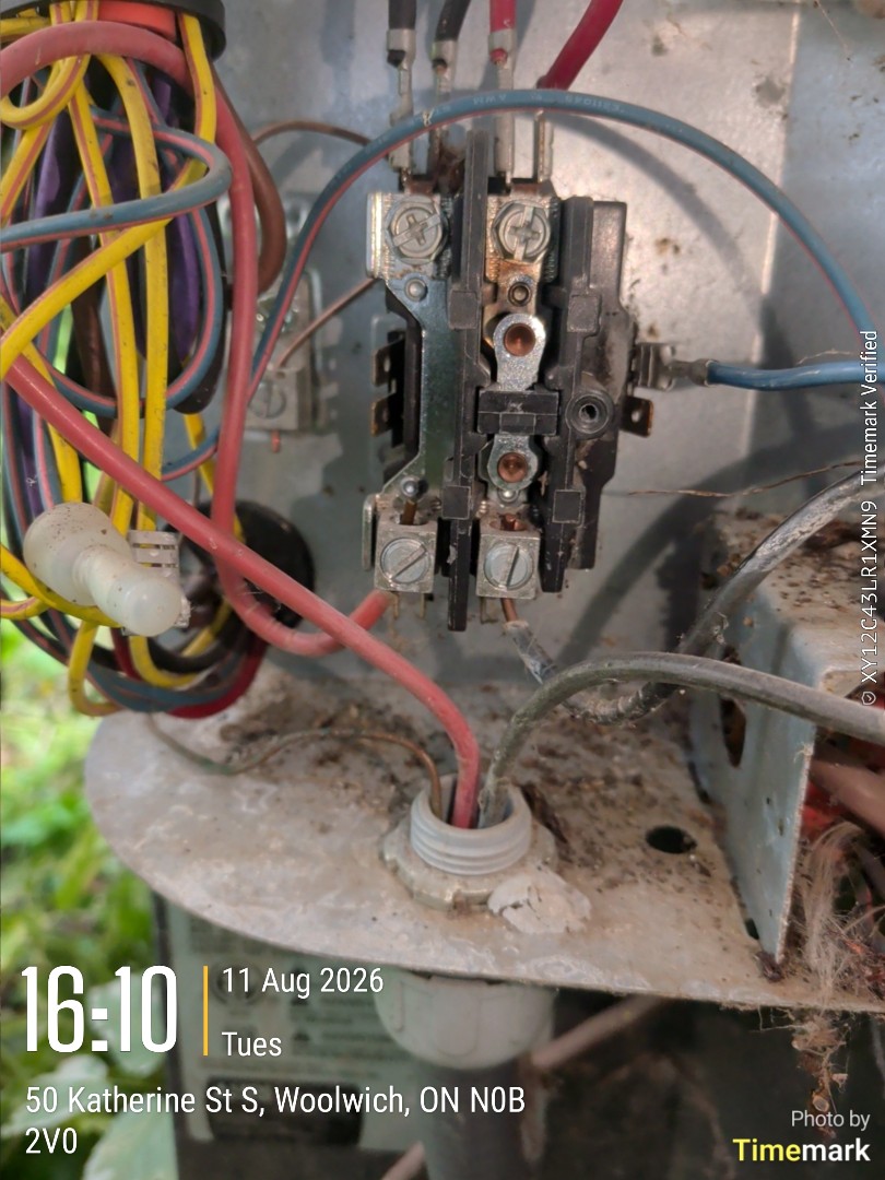 no cooling call bad contactor