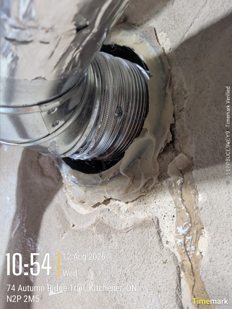 Completed a service repair for a family in Kitchener