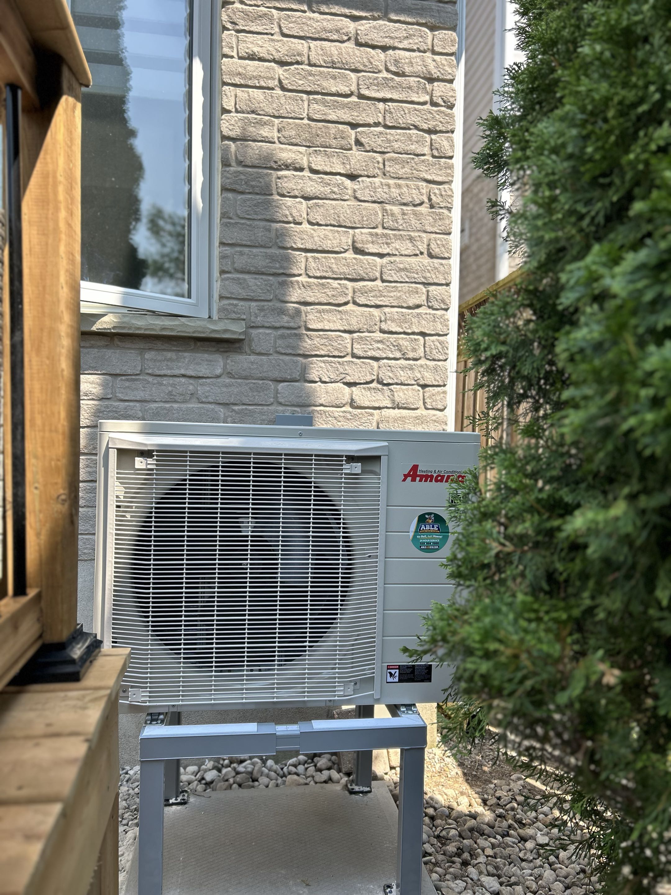 Heat pump install 