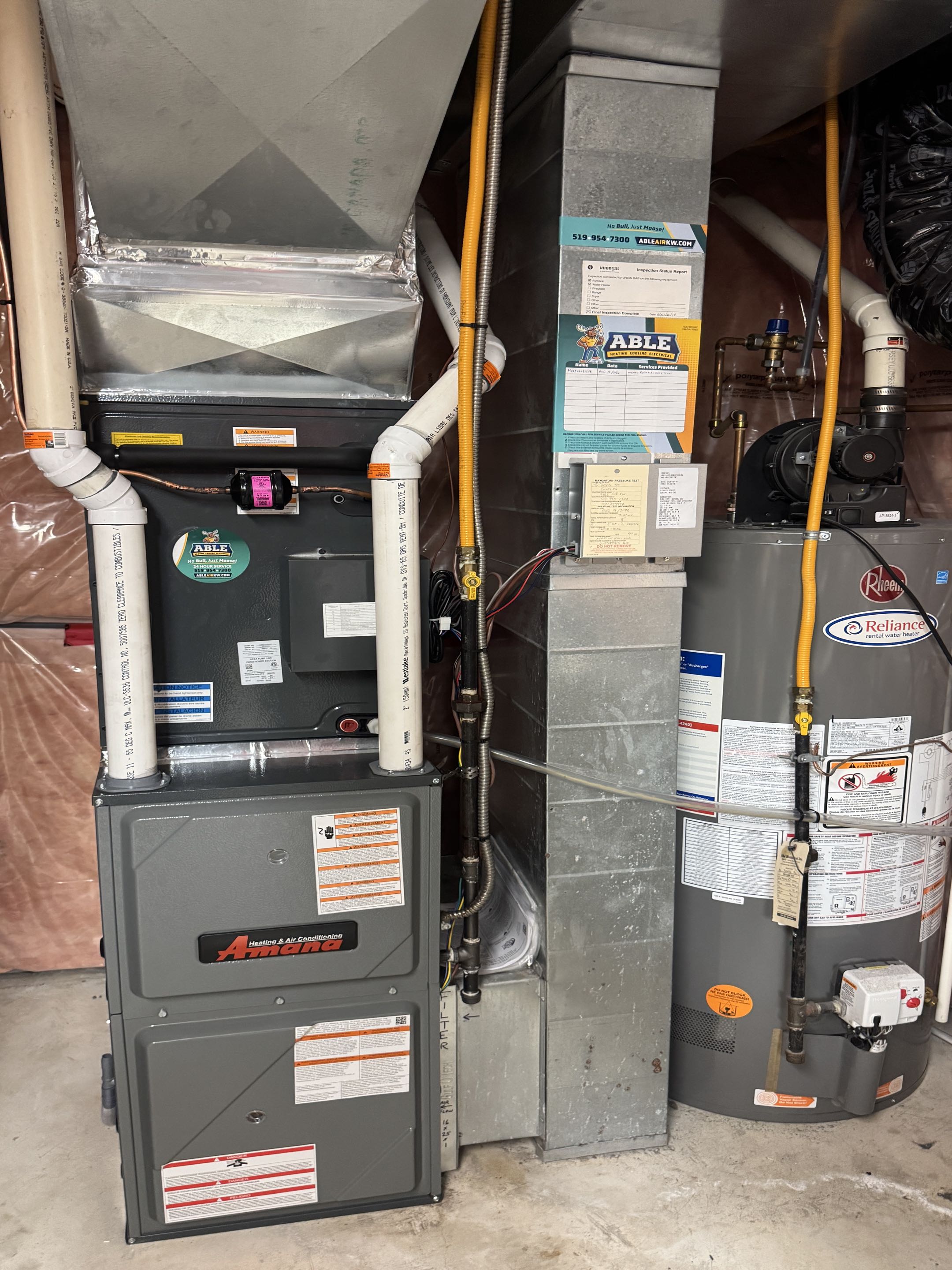Furnace and AC