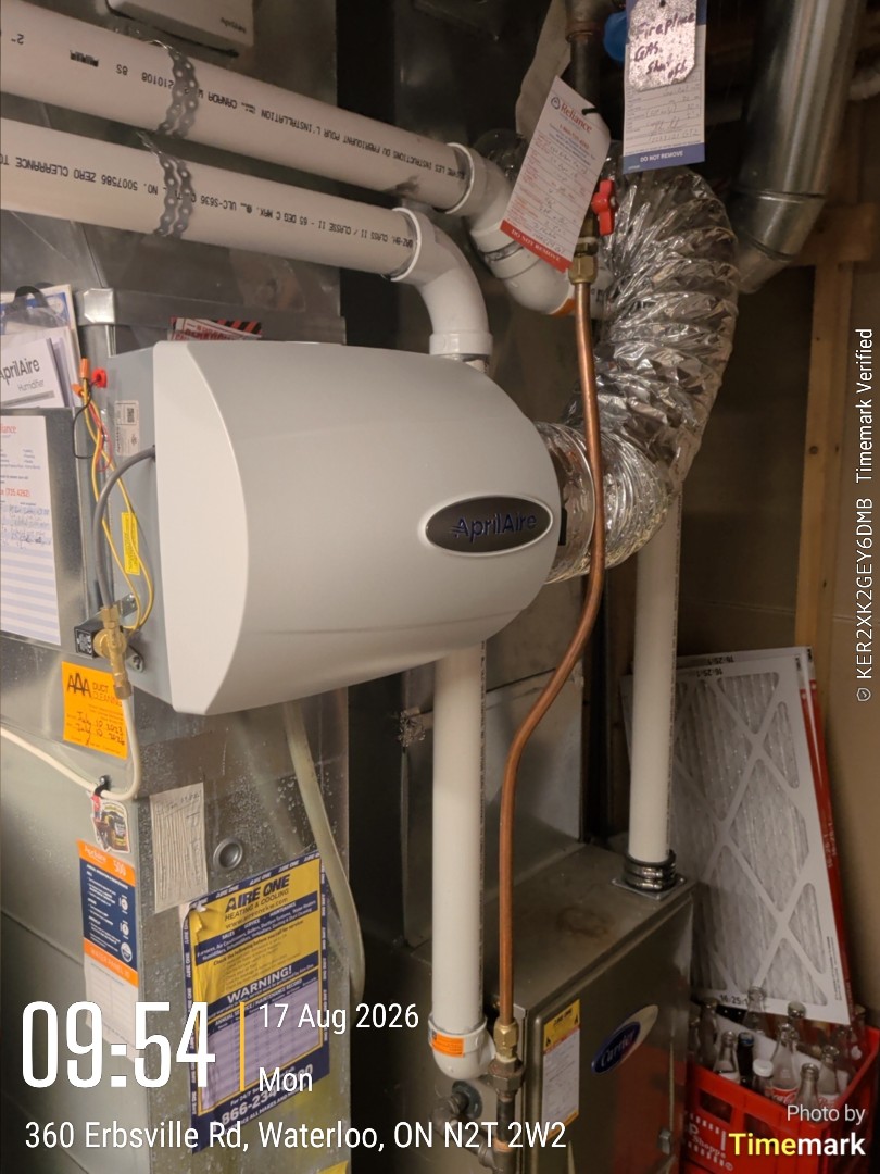 humidifier install