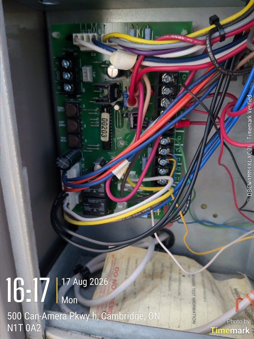 rooftop unit intermittent Lane failing bad control board