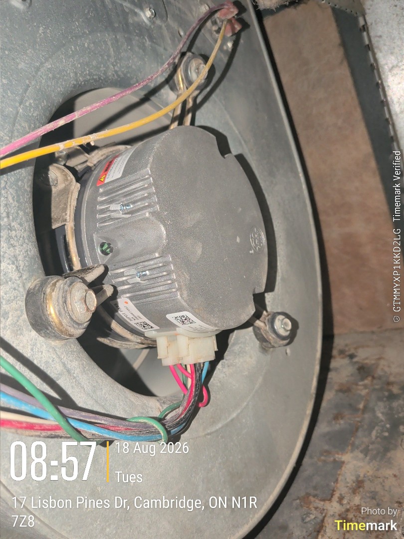 Completed a service call for a family in Cambridge