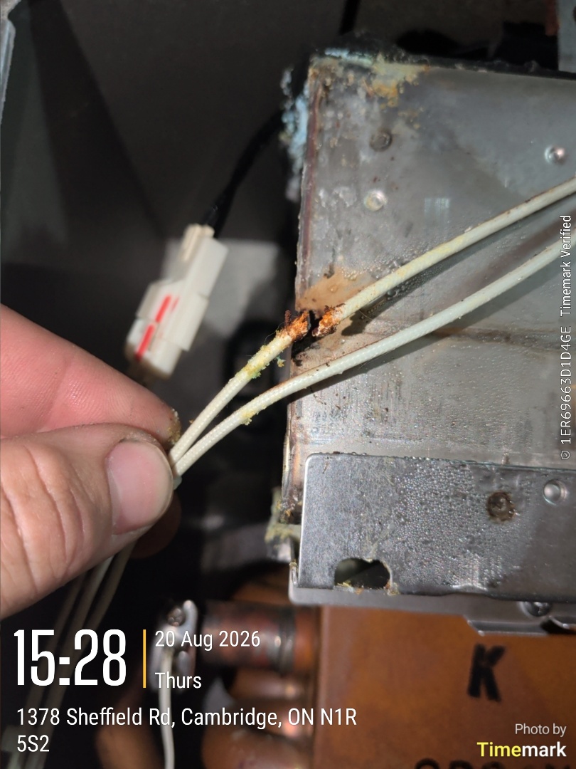 tankless water heater error code 14