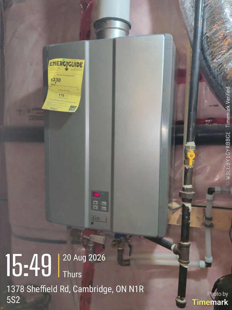 tankless water heater error code 14
