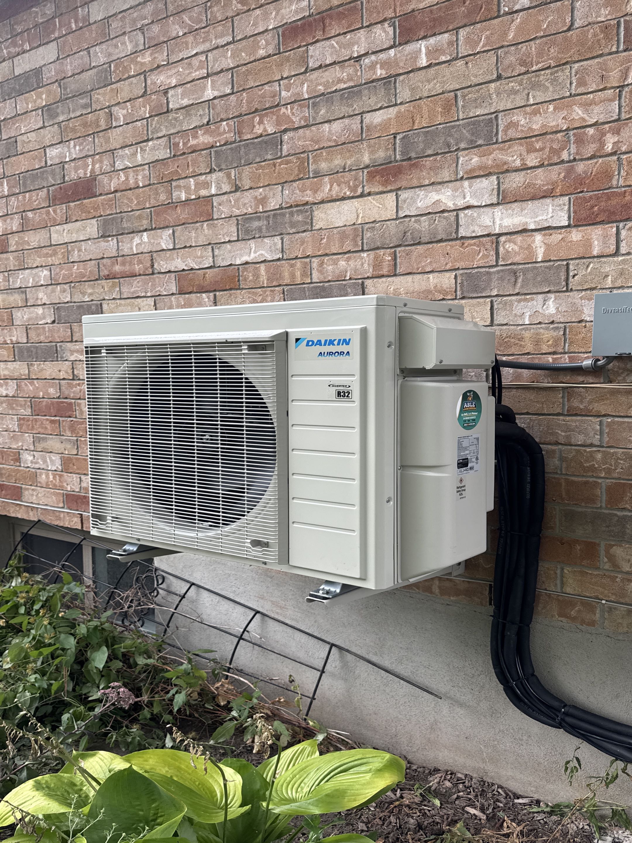 Ductless install in Elora