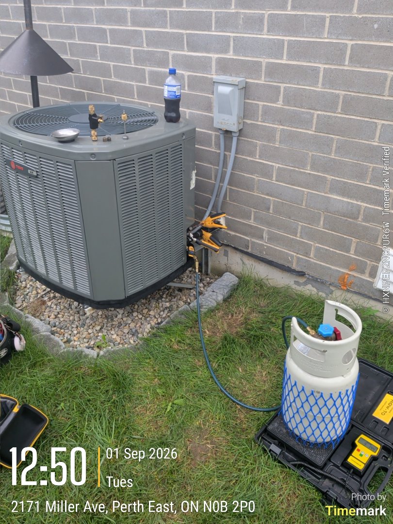 evaporator coil change