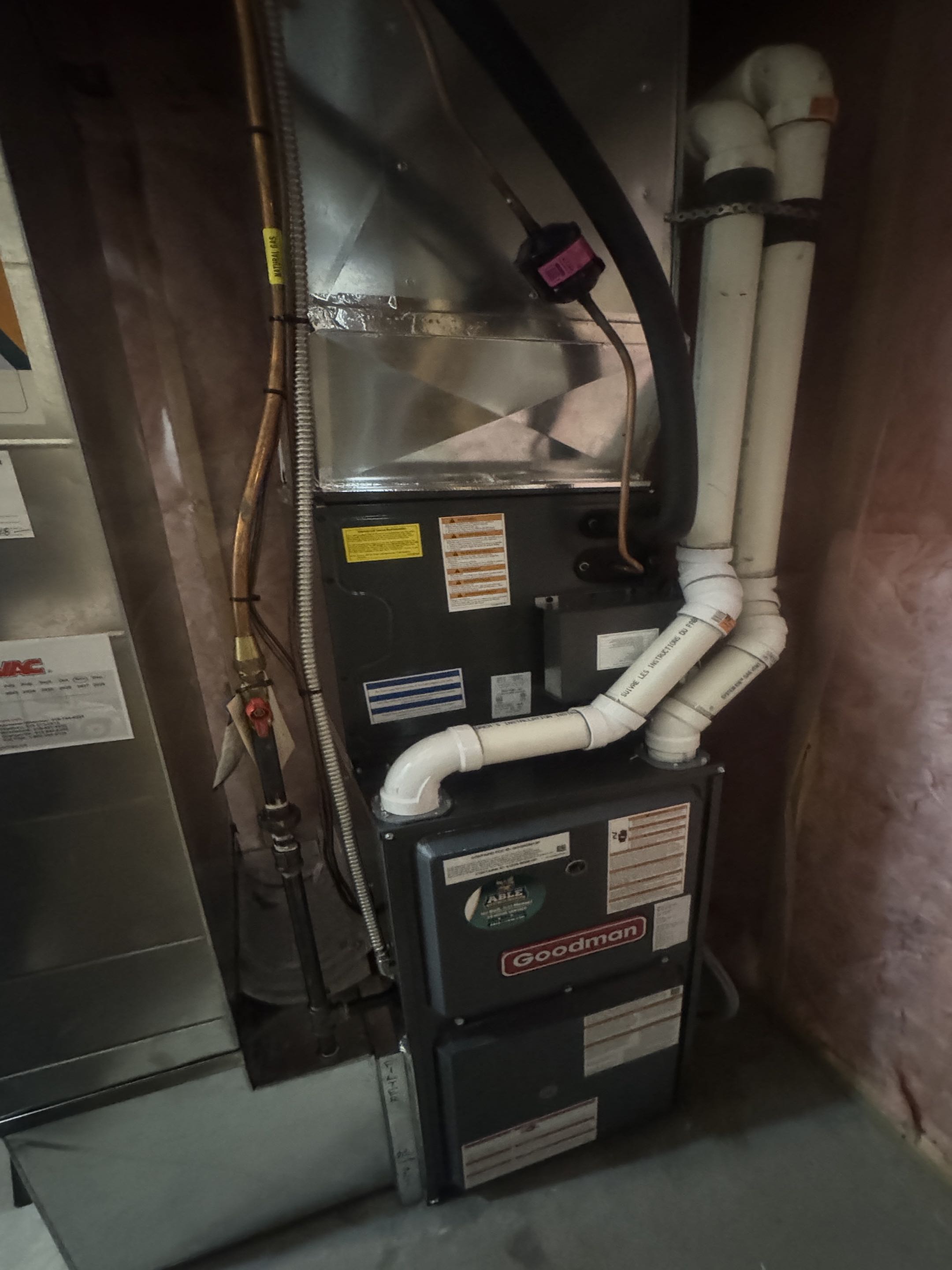 Furnace and Heat pump installed in New Hamburg