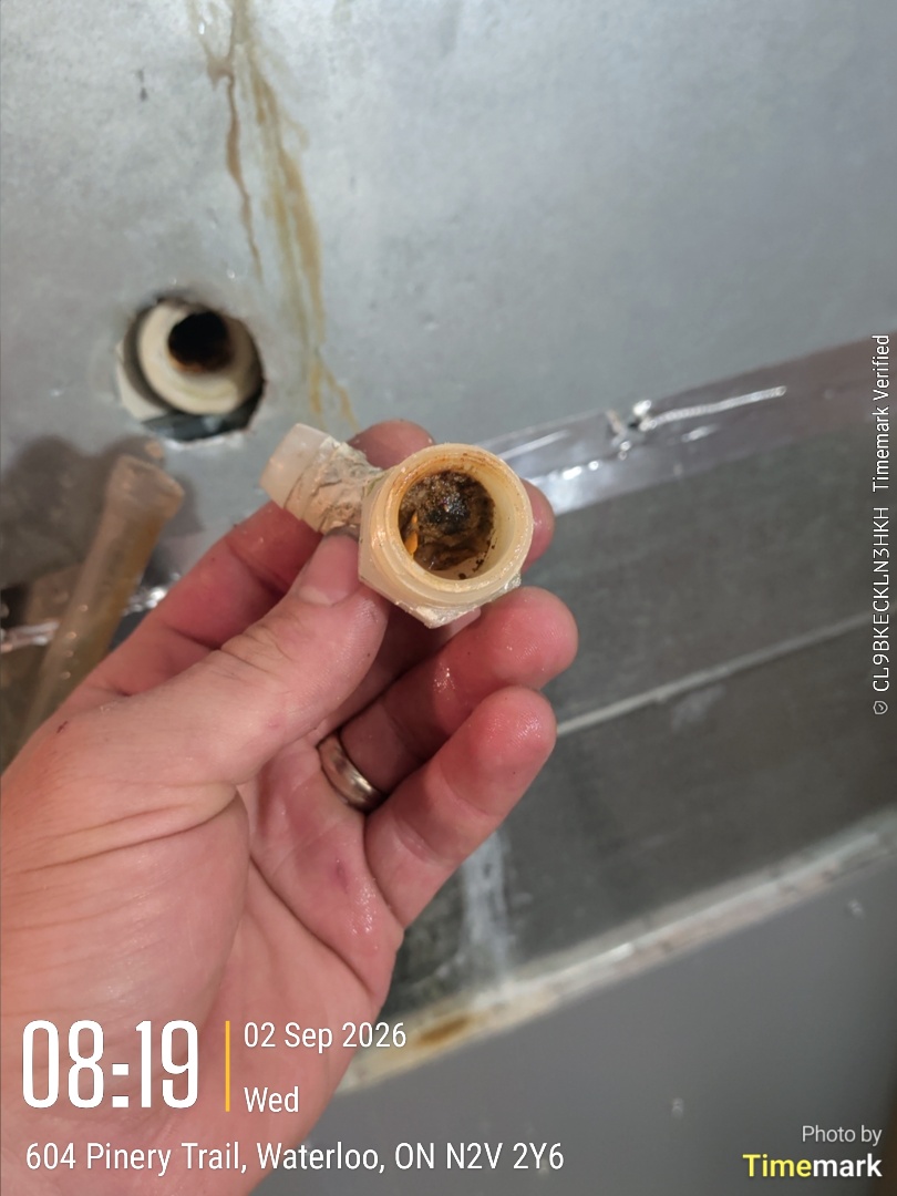 clogged condensate