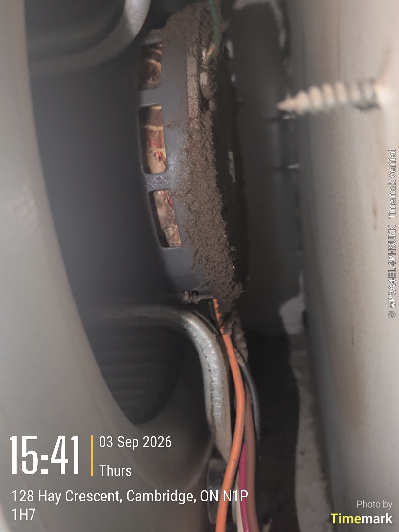 bad blower motor leaking ventil motor