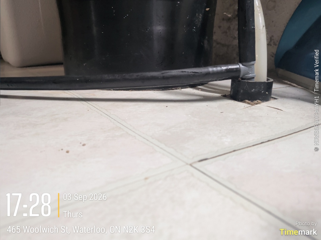 drainage tube plugged