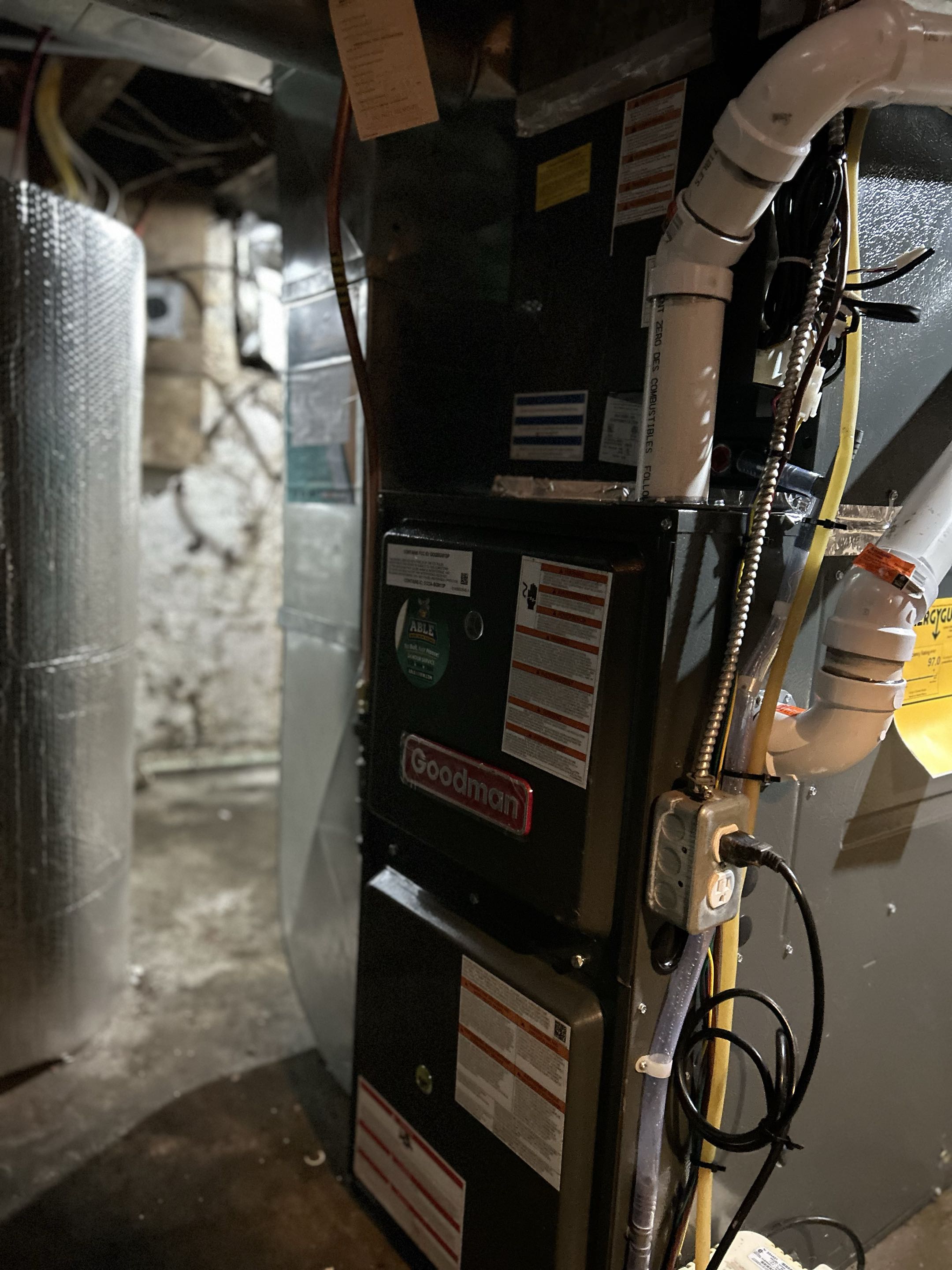 Furnace installation 