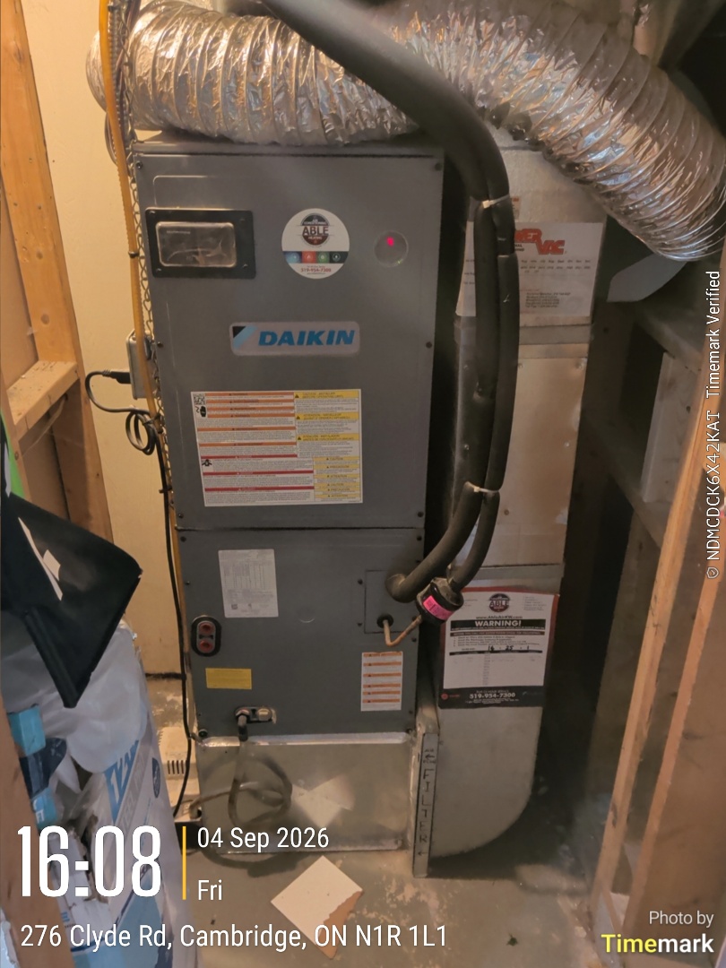hair handler and heat pump tune-up