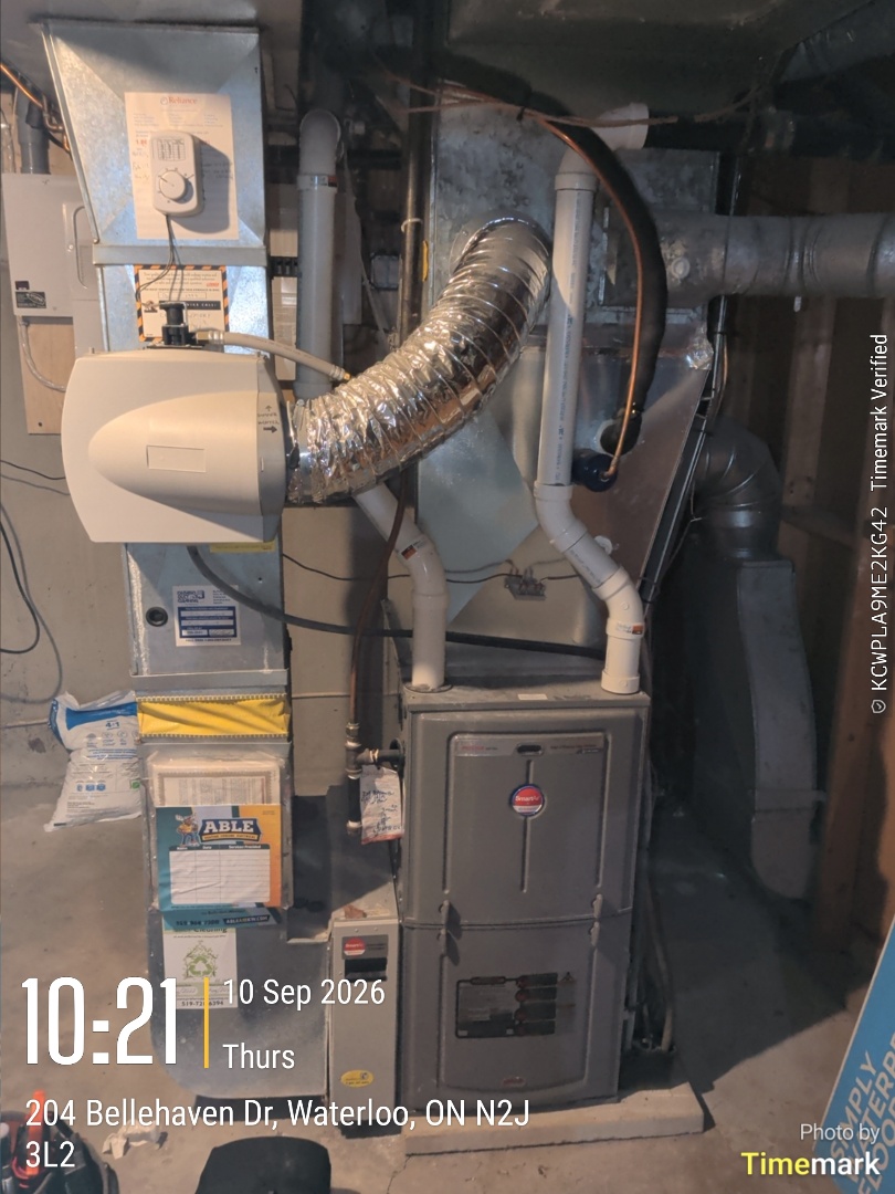 furnace and AC tune-up blocked supply run