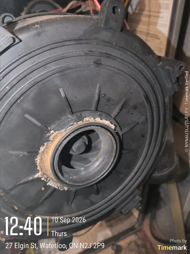 gas appliance inspection failed