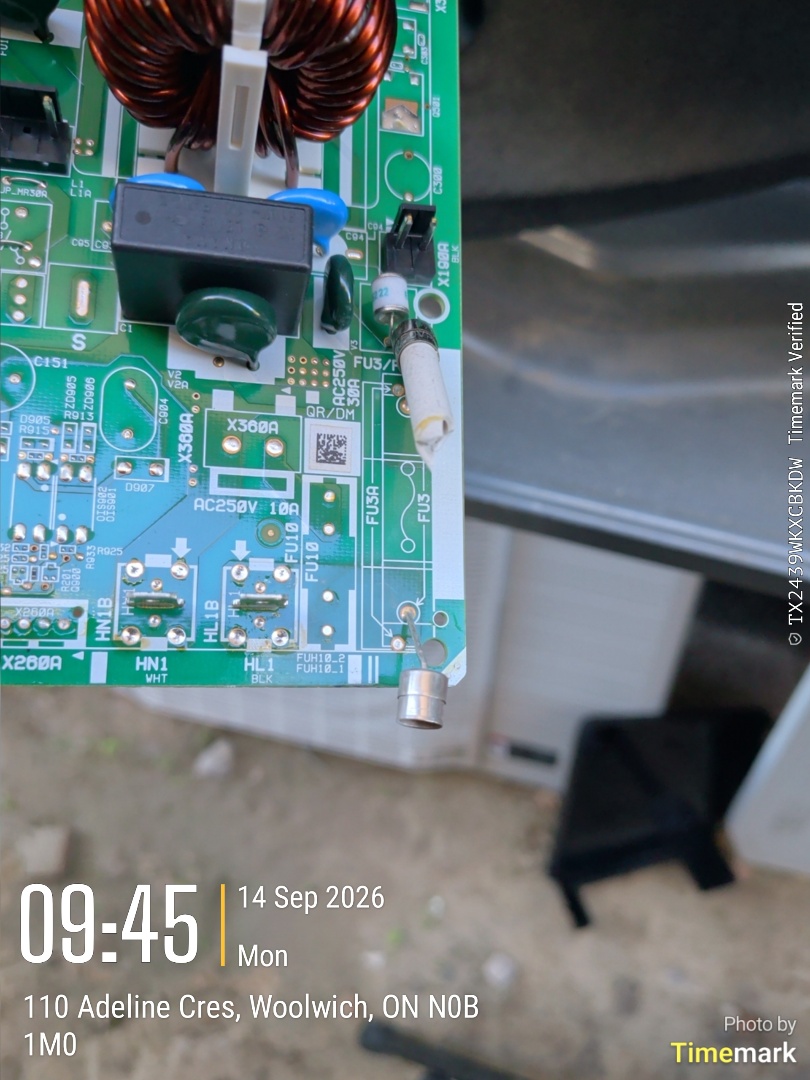 replaced outdoor board