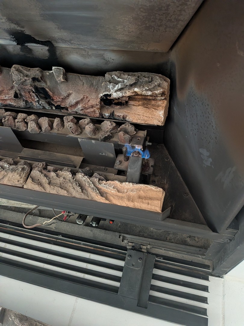 gas fireplace not working. bad gas valve