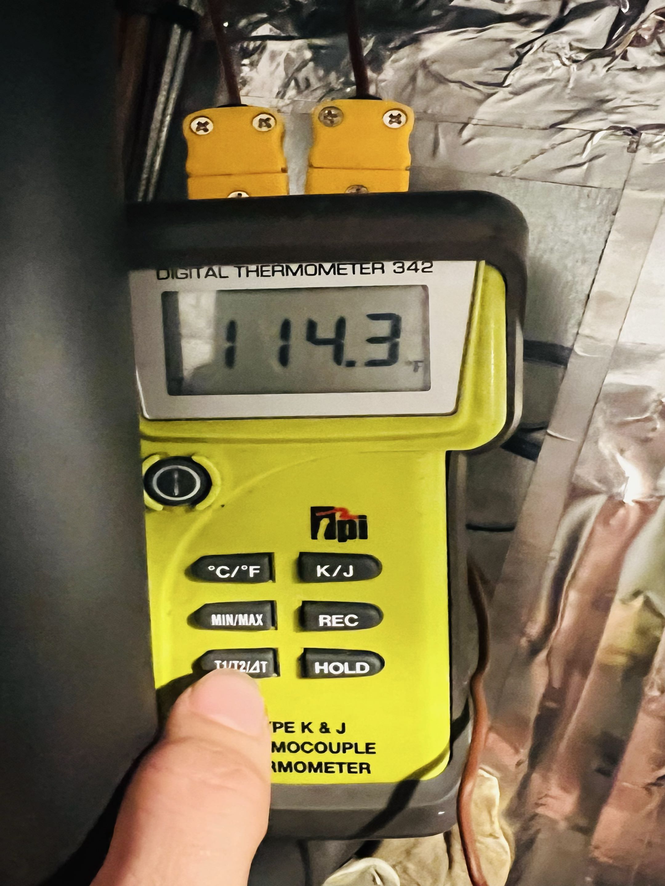 Completed a furnace service call for weak airflow. Adjusted the blower speed to improve airflow, and the customer is happy with the results!