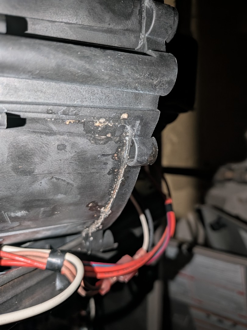 no heat call. bad blower capacitor