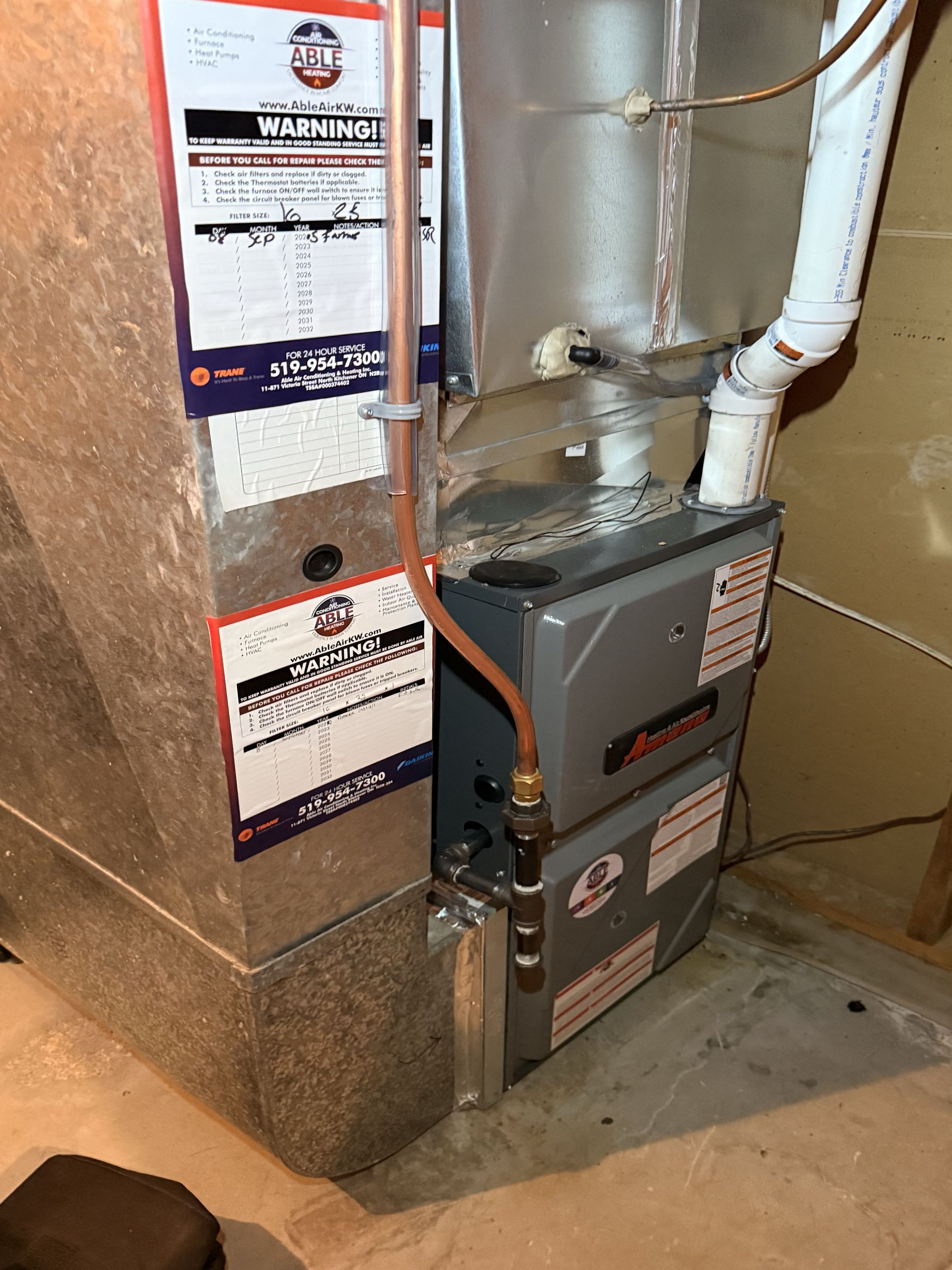 Another furnace tune-up completed successfully! Adjusted the gas pressure to manufacturer specifications, checked the system, and confirmed everything is running smoothly and efficiently. Keeping our customers warm and comfortable! 🔥