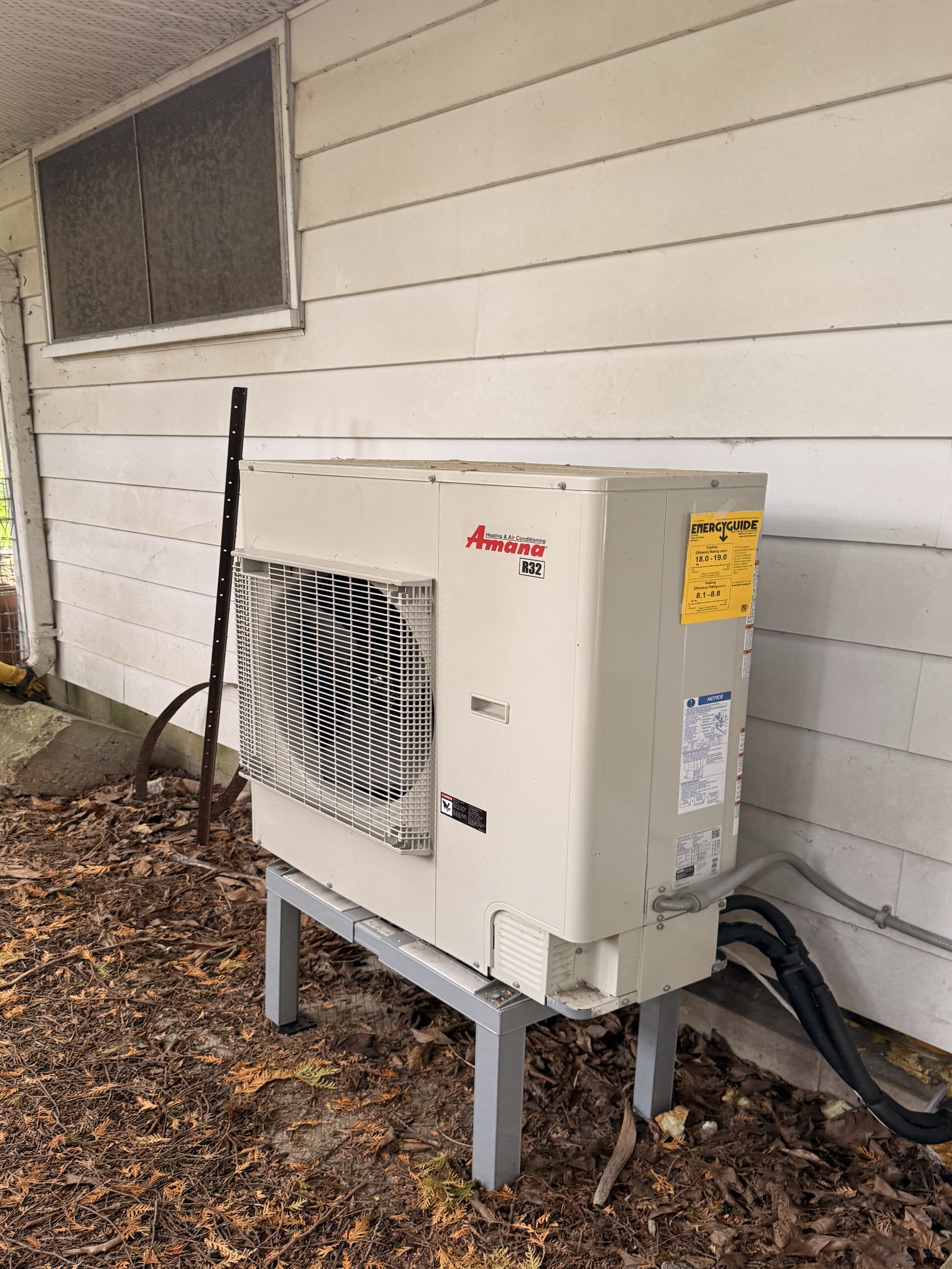 Completed a heat pump and air handler tune-up today! Thoroughly cleaned the heavily dirty outdoor coil, restoring it to excellent condition. Checked system performance and tested the condensate pump. Everything is running smoothly and efficiently. Another happy customer!