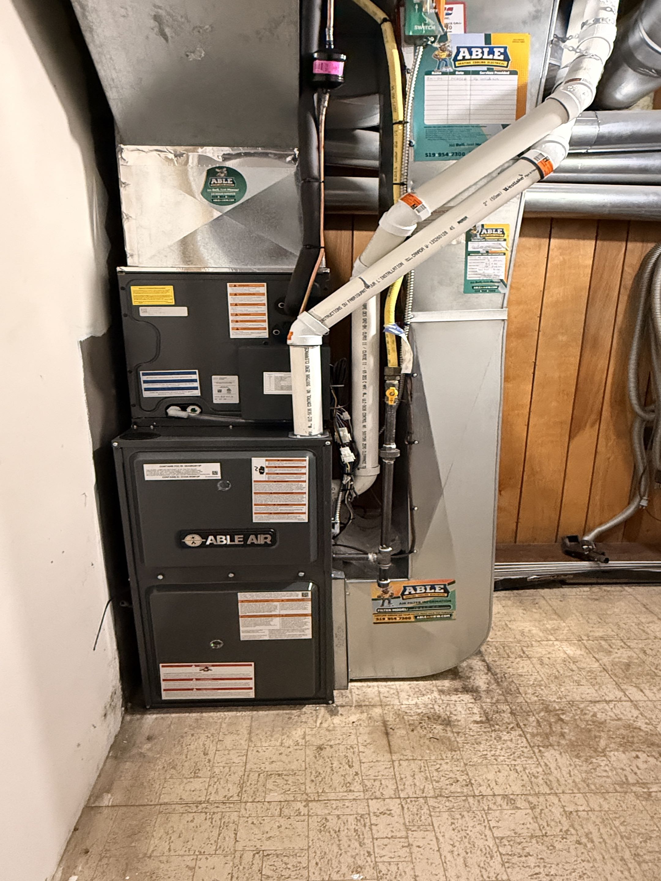 New Heat pump installation.