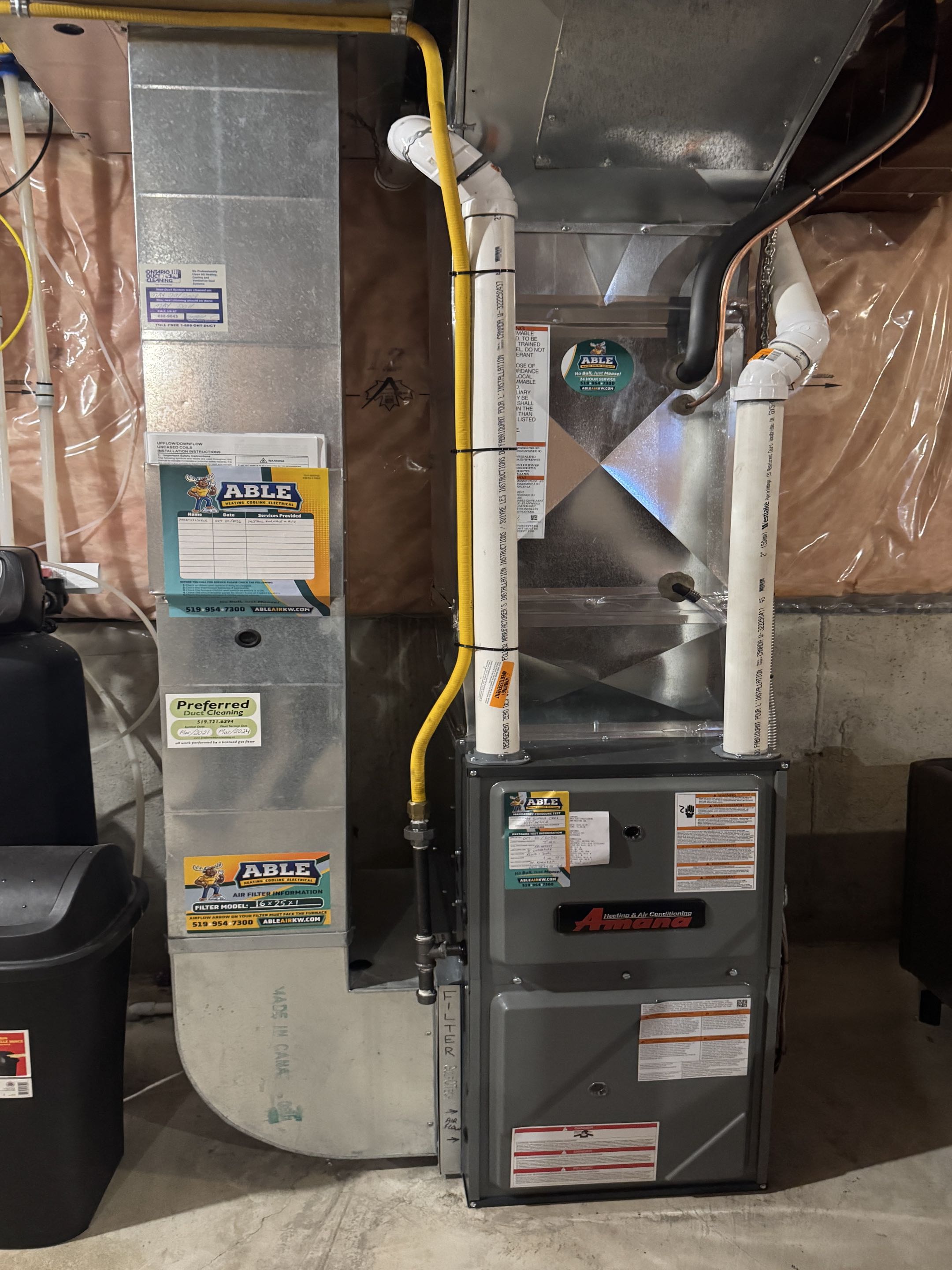Furnace and AC install