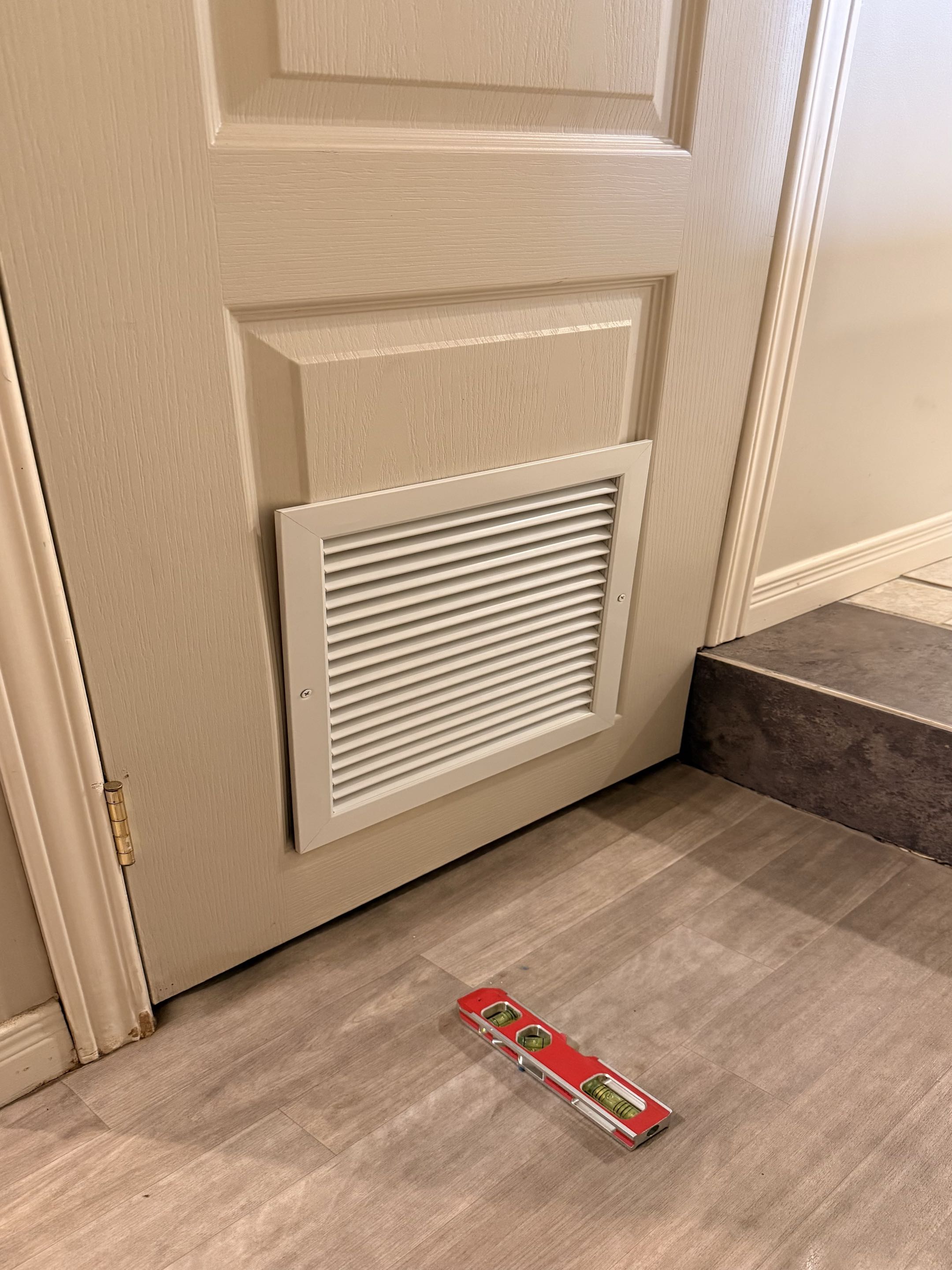 Completed the required safety correction and improved the home’s fresh air intake. The customer is all set.