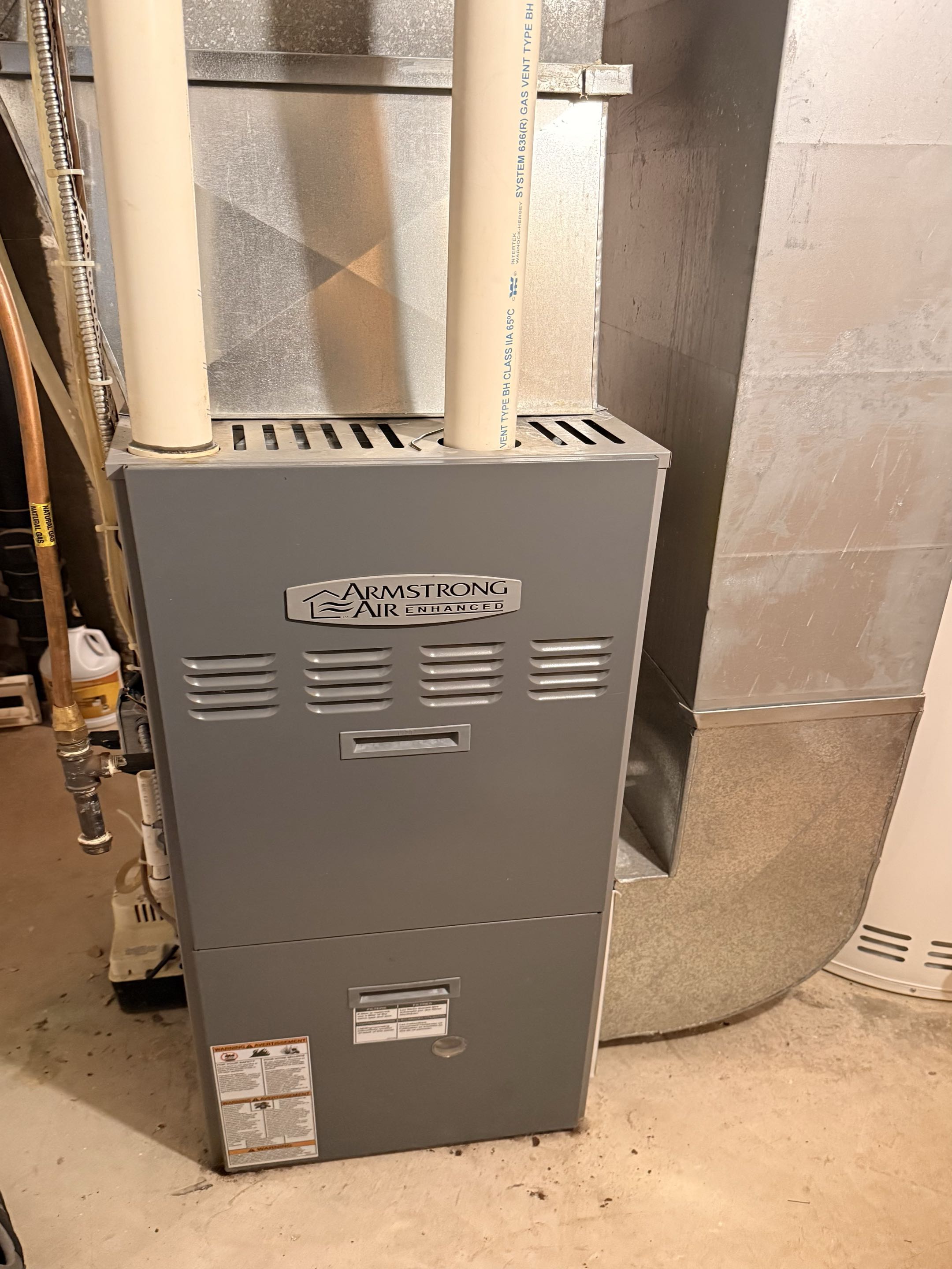 Completed a furnace tune-up and investigated the homeowner’s heating concerns. Checked airflow and temperature performance, reviewed the findings, and recommended cleaning services to help improve heating comfort and reliability for winter.