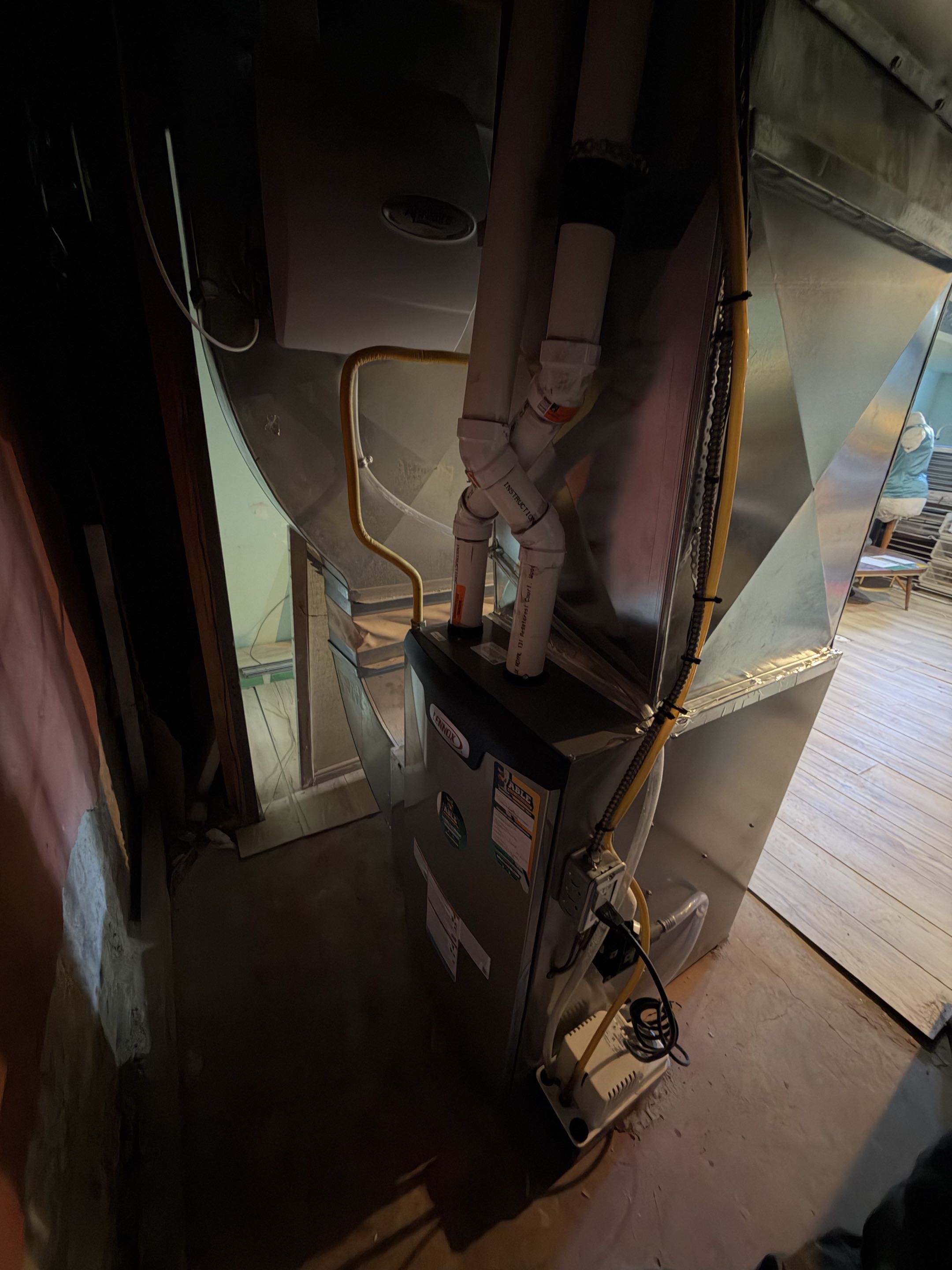 Furnace installation 